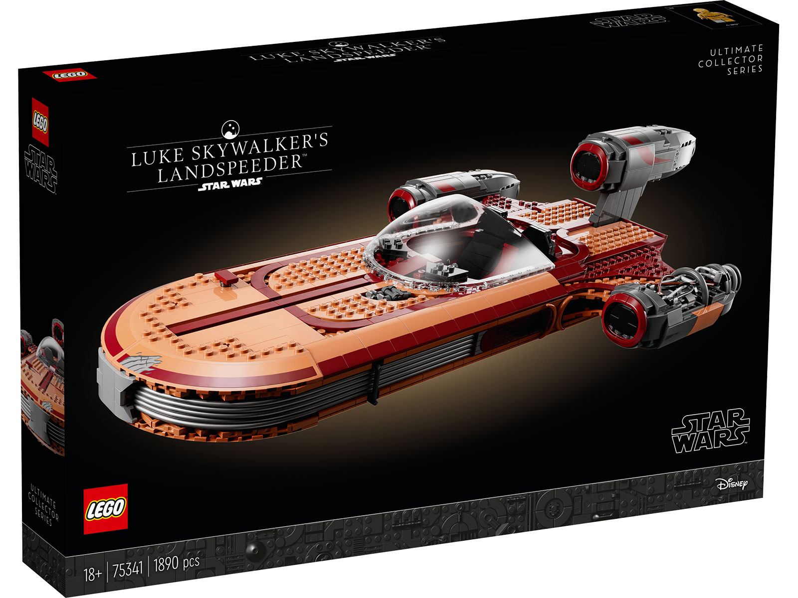 LEGO® Star Wars™ 75341 - Luke Skywalker’s Landspeeder™ LEGO® Star Wars™ 75341 - Luke Skywalker’s Landspeeder™
