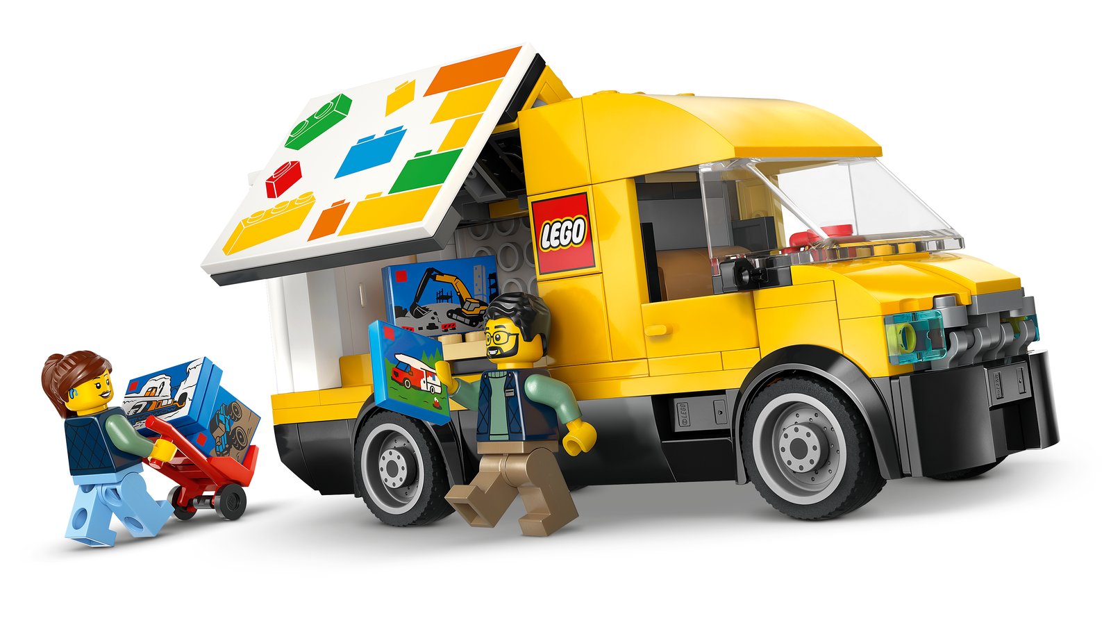 LEGO 60500 LEGO® City 60500 - Der LEGO® Lieferwagen – Primaeres Produktbild