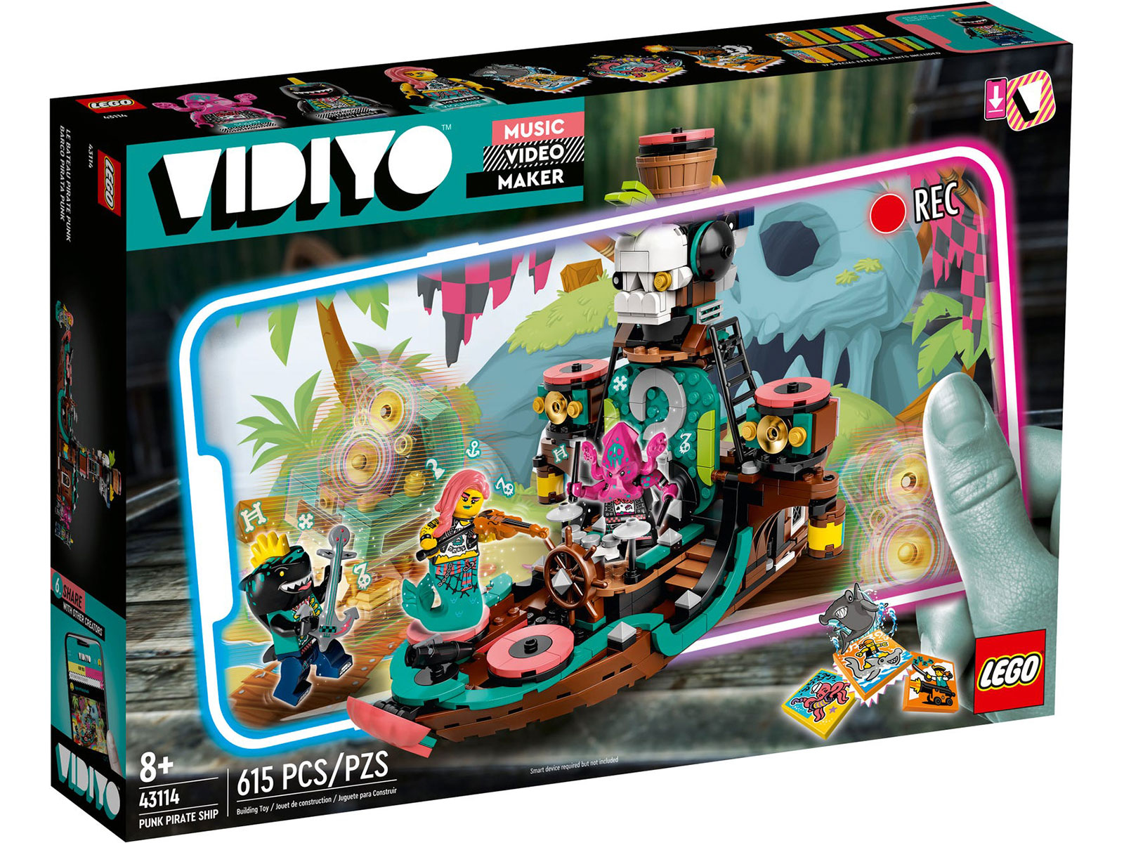 LEGO® VIDIYO 43114 - Punk Pirate Ship LEGO® VIDIYO 43114 - Punk Pirate Ship