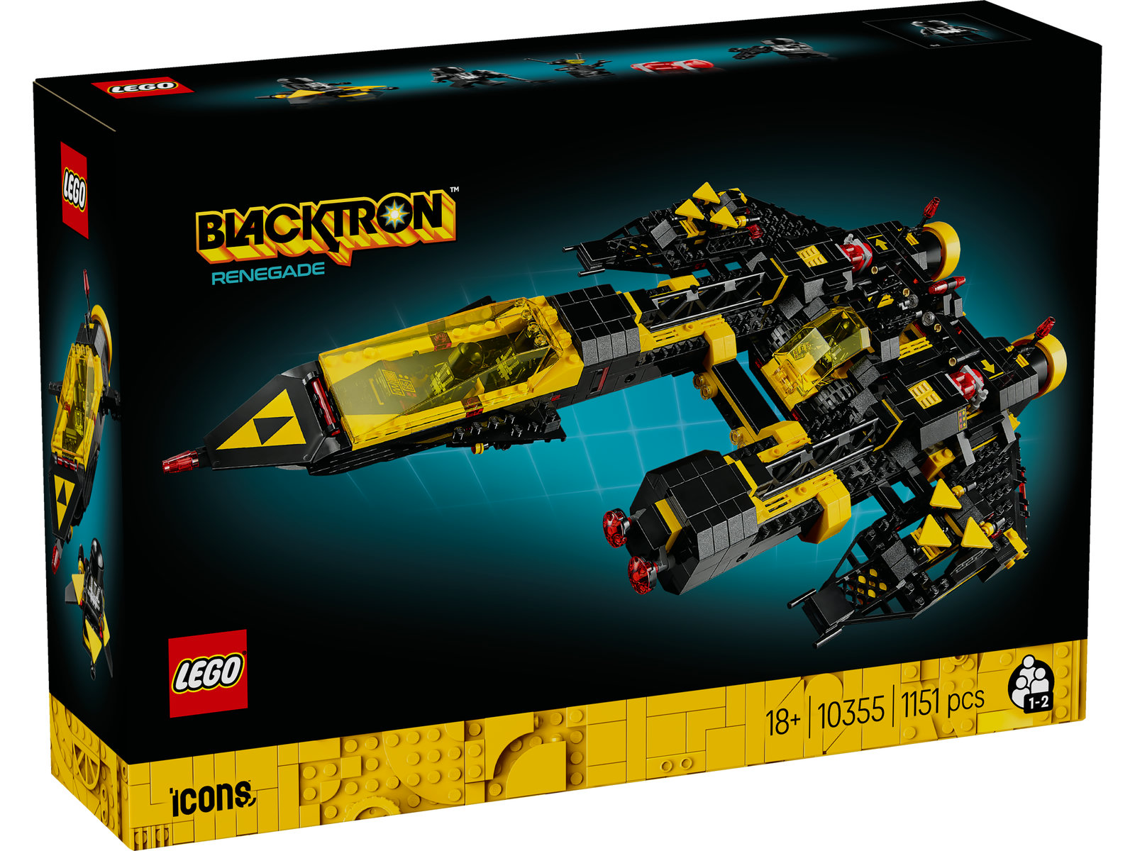 LEGO® Icons 10355 - Blacktron Renegade LEGO® Icons 10355 - Blacktron Renegade