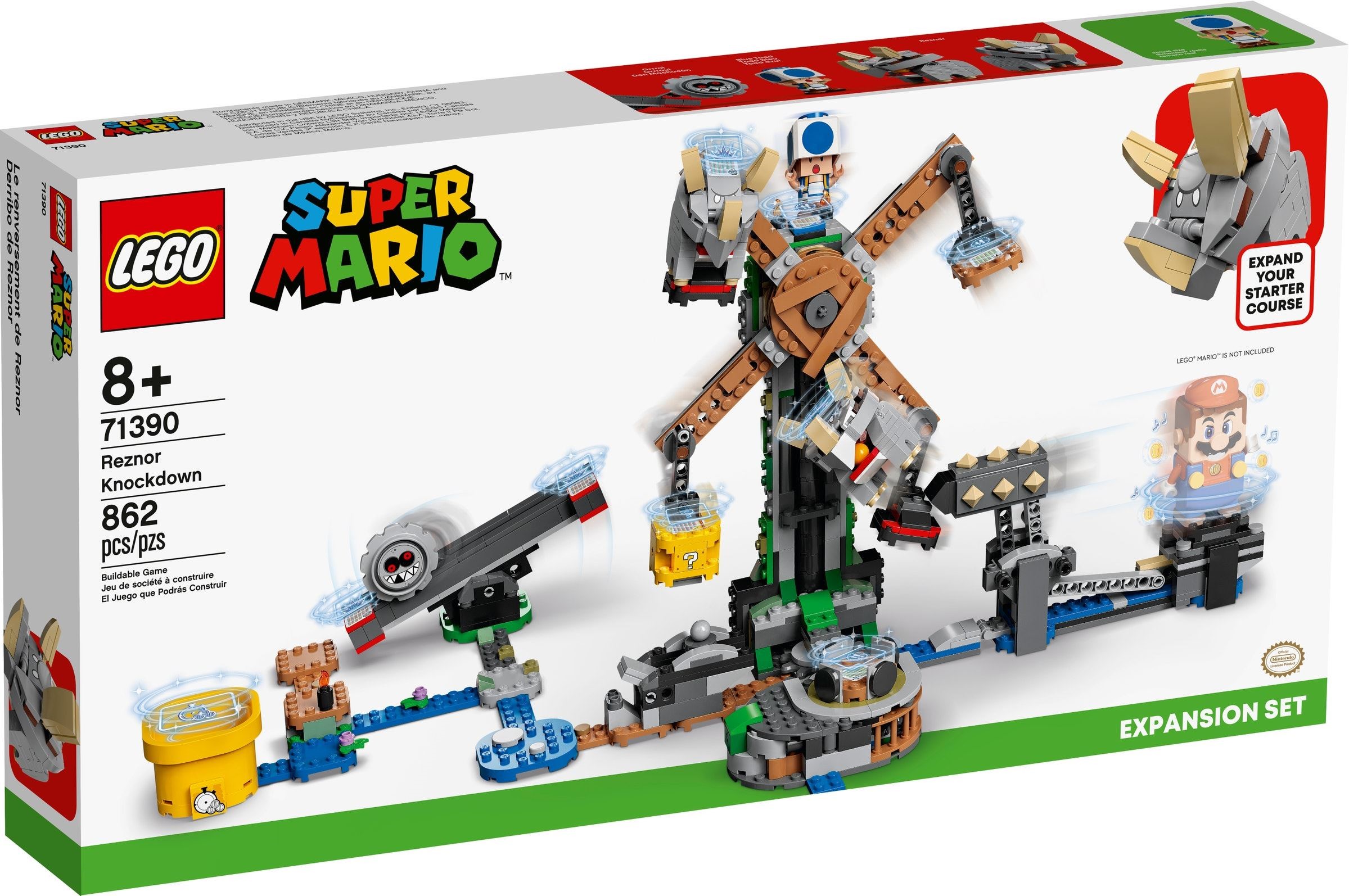 LEGO® Super Mario™ 71390 - Reznors Absturz – Erweiterungsset