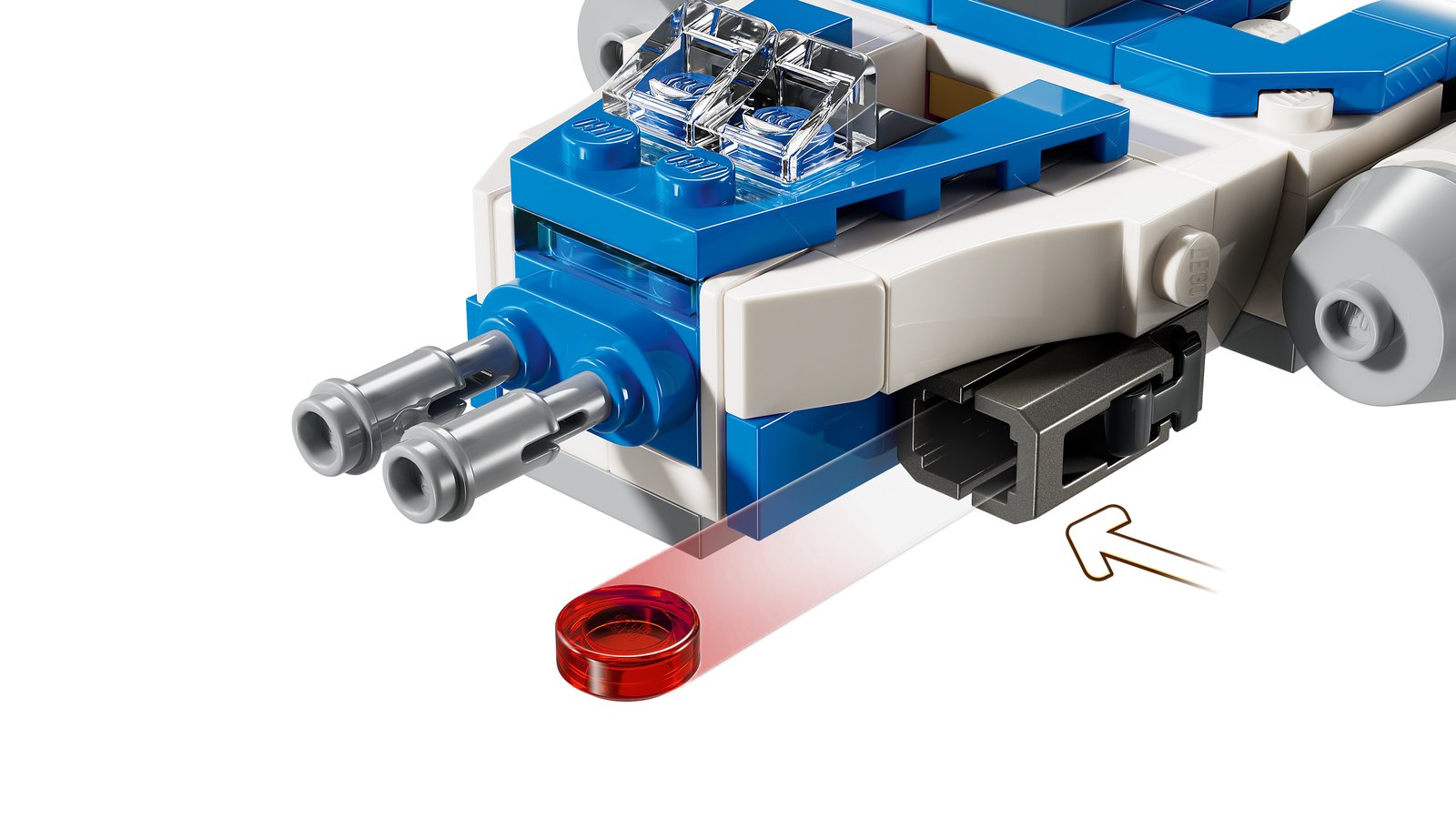 LEGO 75391 LEGO® Star Wars™ 75391 - Captain Rex™ Y-Wing™ Microfighter – Detailansicht 2