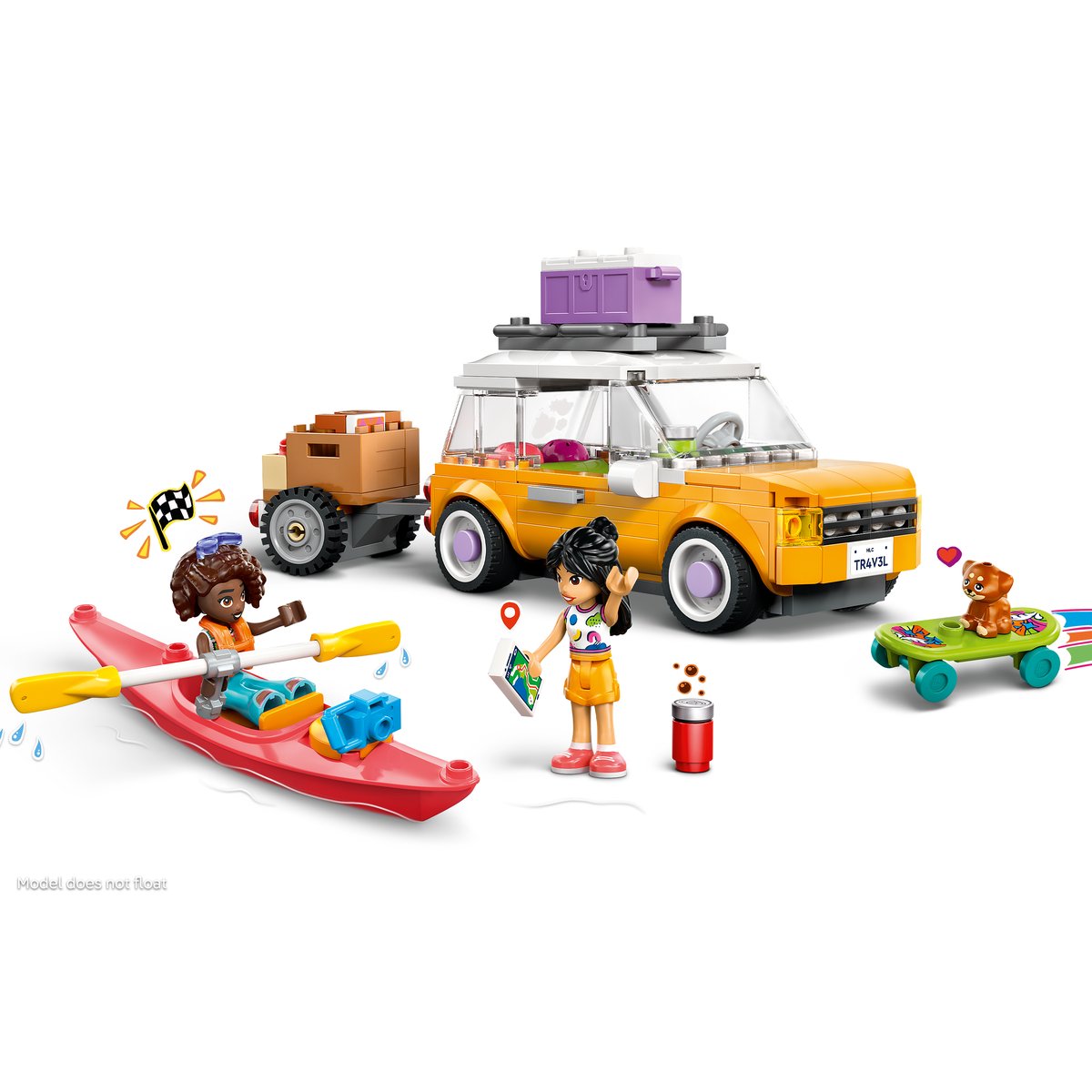 LEGO 42659 LEGO® Friends 42659 - Abenteuertrip mit Freunden – Primaeres Produktbild