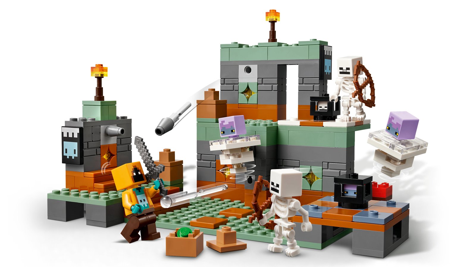 LEGO 21271 LEGO® Minecraft 21271 - Prüfungskammern – Primaeres Produktbild