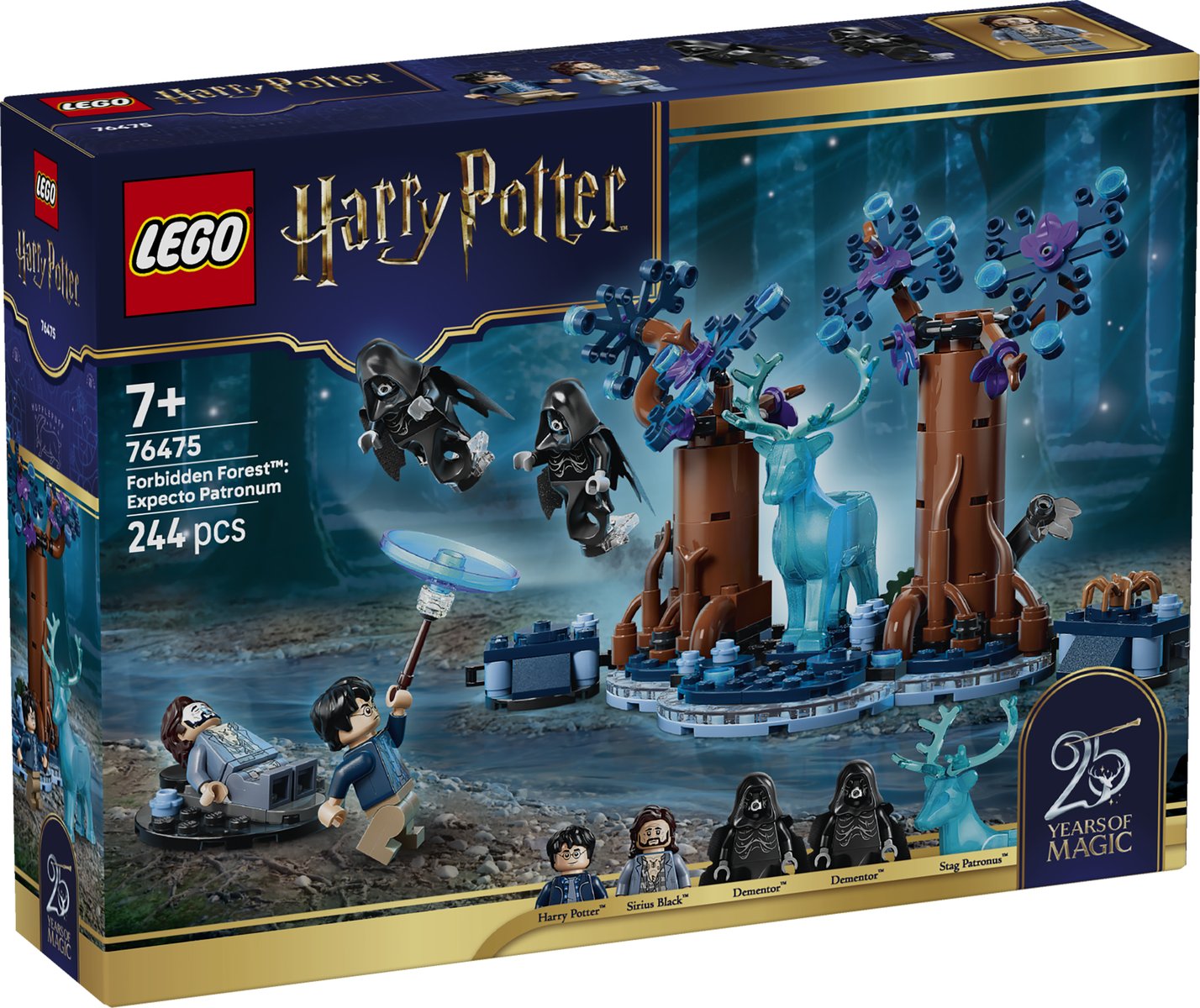 LEGO 76475 LEGO® Harry Potter™ 76475 - Verbotener Wald: Expecto Patronum – Verpackung vorne