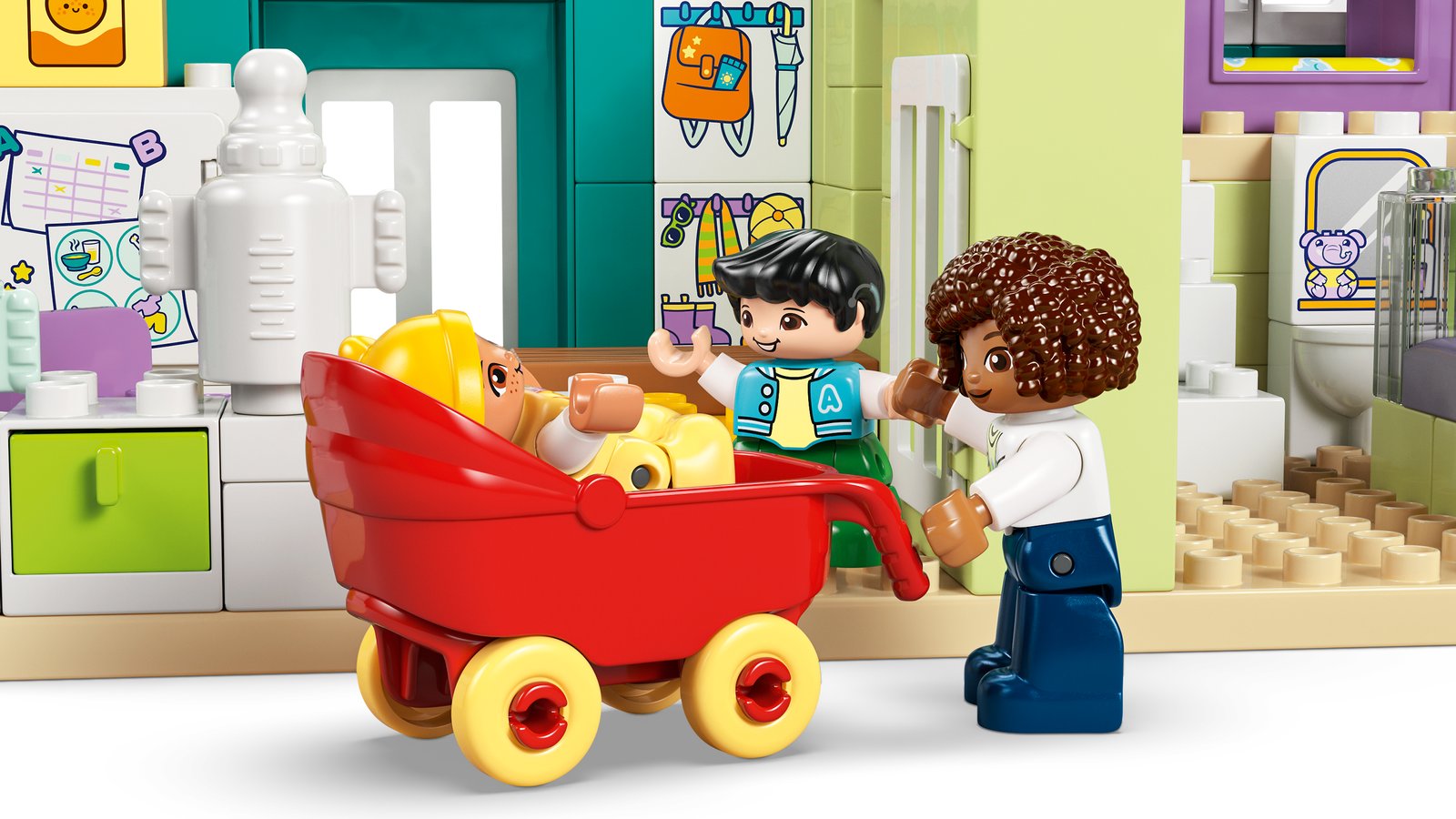 LEGO 10470 LEGO® DUPLO Town 10470 - Modernes Familienhaus mit Figuren – 3-in-1-Set – Detailansicht 6