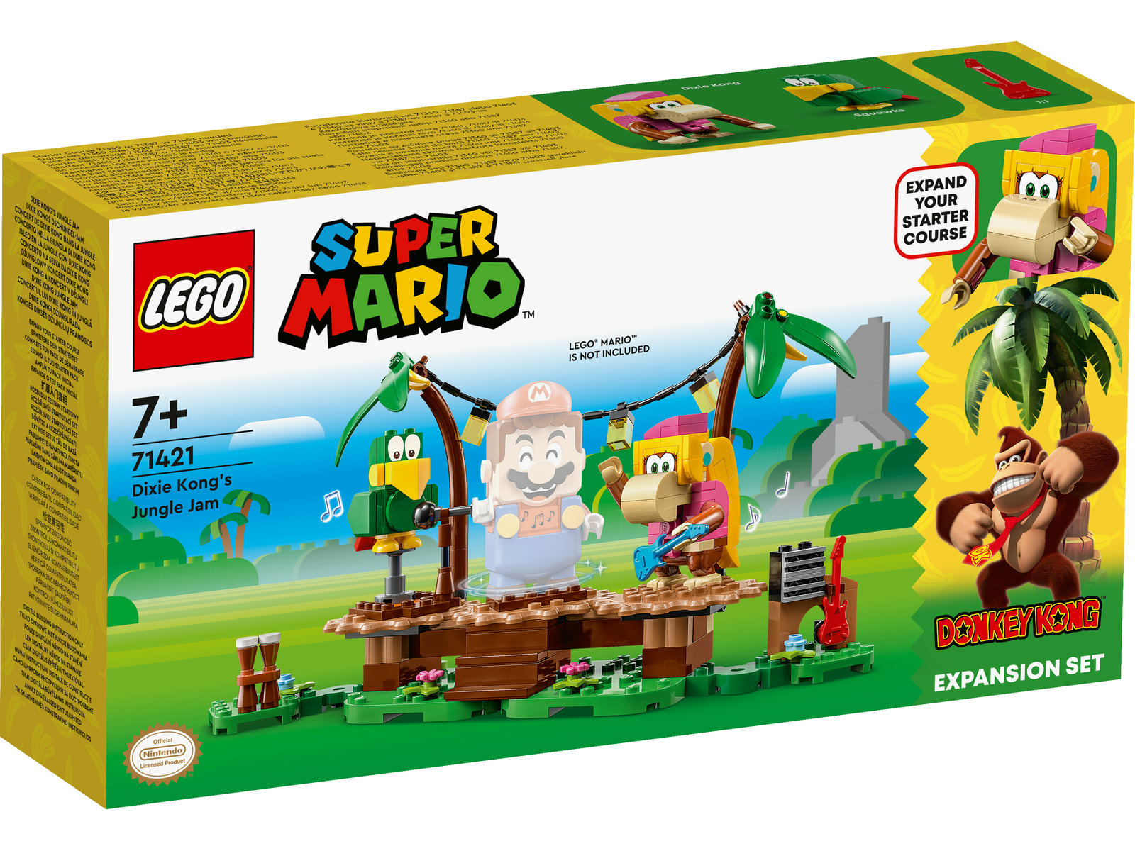 LEGO® Super Mario 71421 - Dixie Kongs Dschungel-Jam – Erweiterungsset