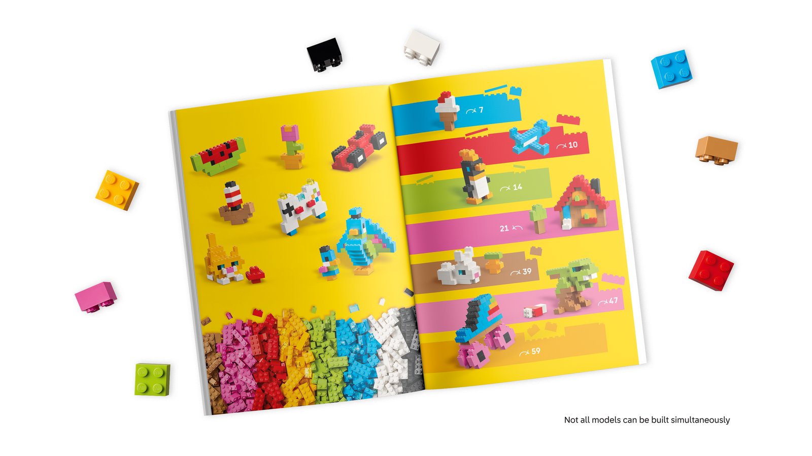 LEGO 11045 LEGO® Classic 11045 - Kreative Bunte Steine – Detailansicht 11