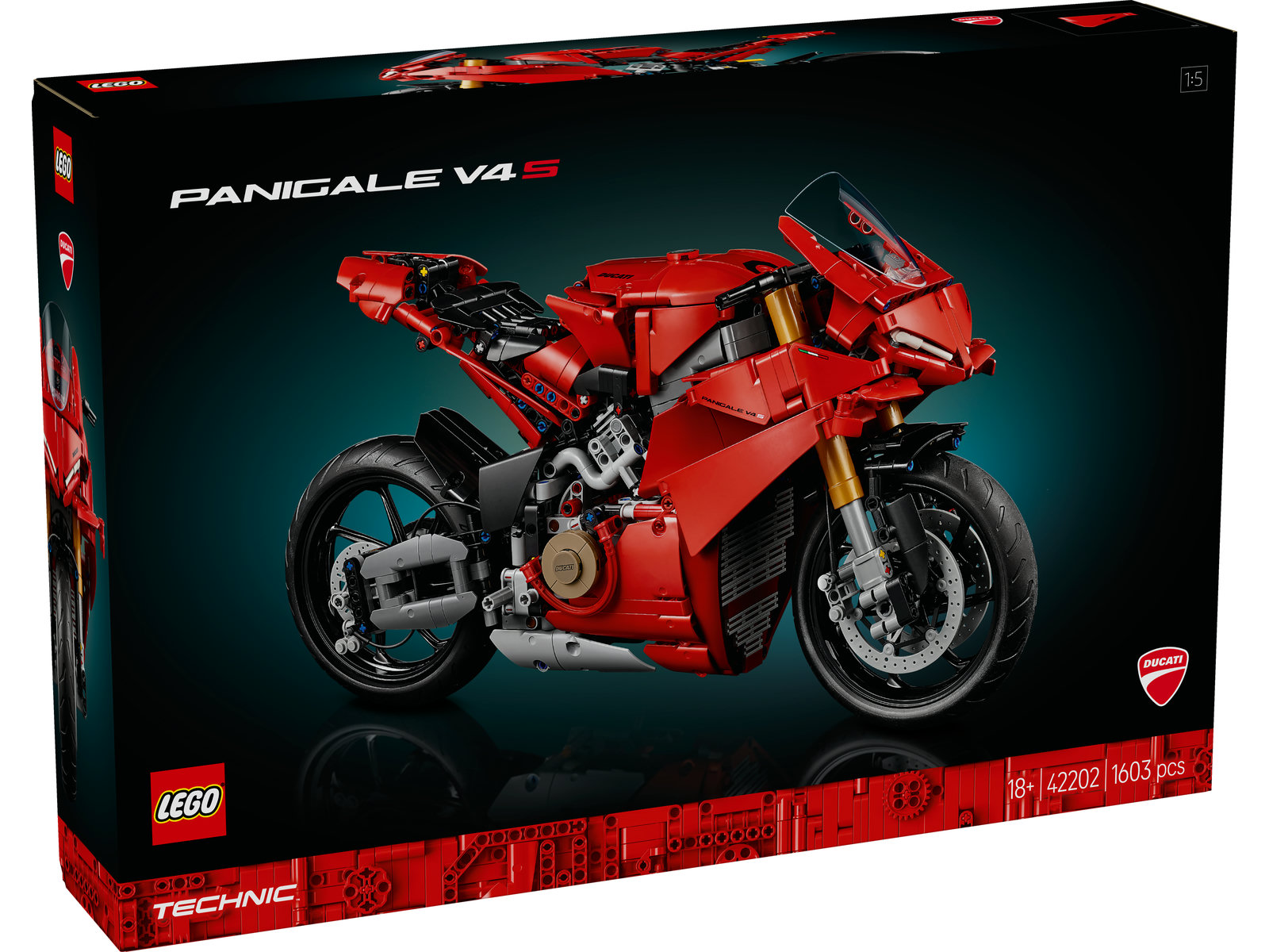 LEGO® Technic 42202 - Ducati Panigale V4 S Motorrad LEGO® Technic 42202 - Ducati Panigale V4 S Motorrad