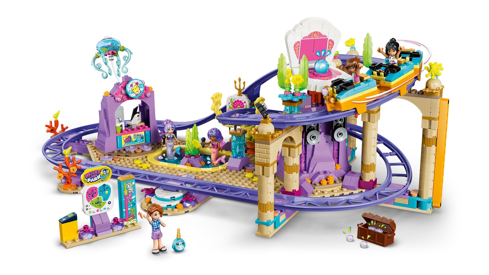 LEGO 42703 LEGO® Friends 42703 - Meerjungfrauen-Achterbahn – Detailansicht 4