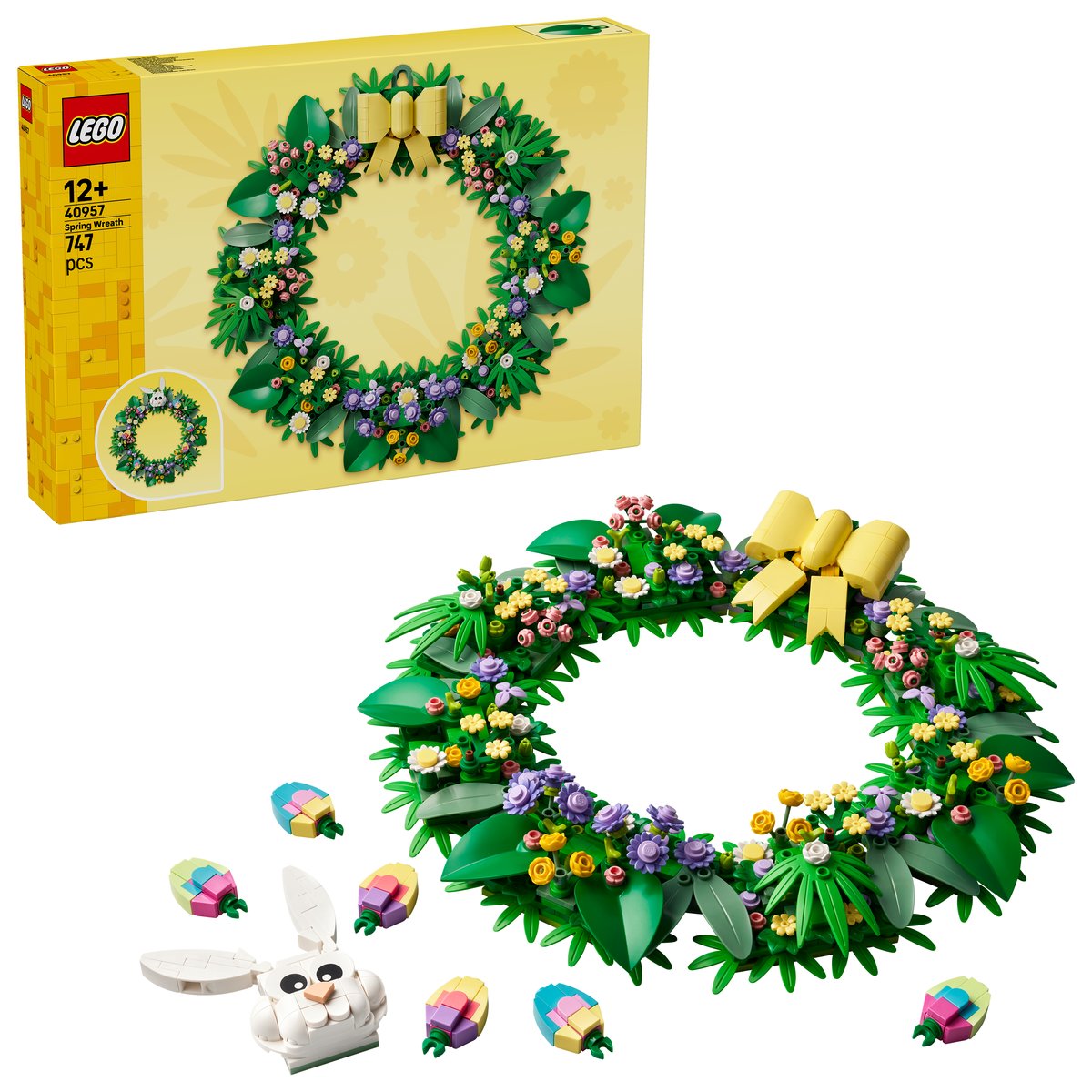 LEGO 40957 LEGO® 40957 - Frühlingskranz – Box & Produkt