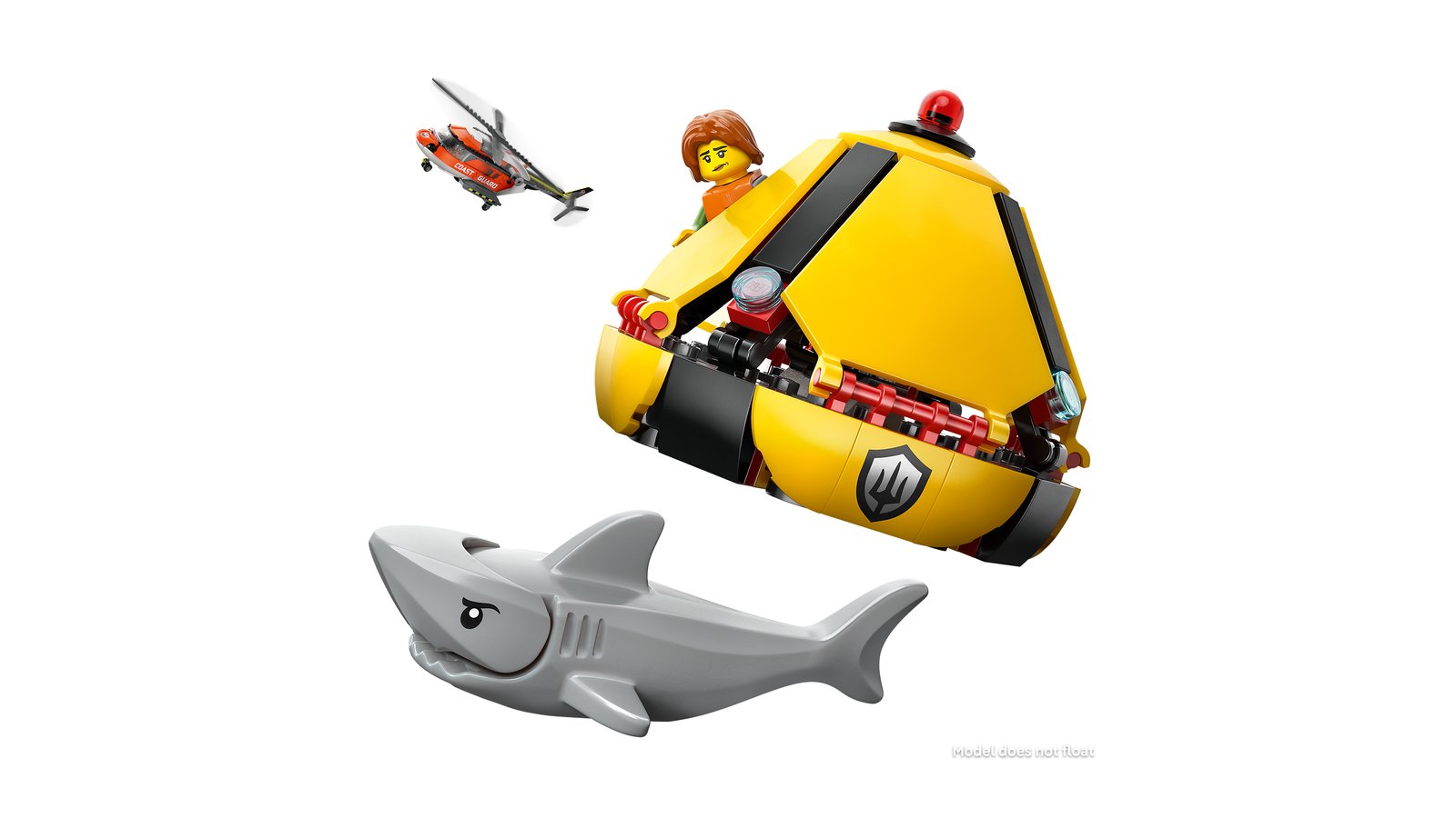 LEGO 60503 LEGO® City 60503 - Hubschrauber der Küstenwache – Detailansicht 4