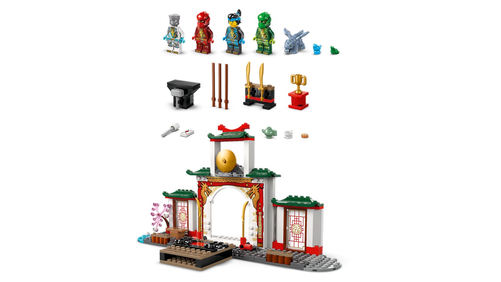 LEGO 71831 LEGO® Ninjago 71831 - Spinjitzu-Tempel der Ninja – Detailansicht 4
