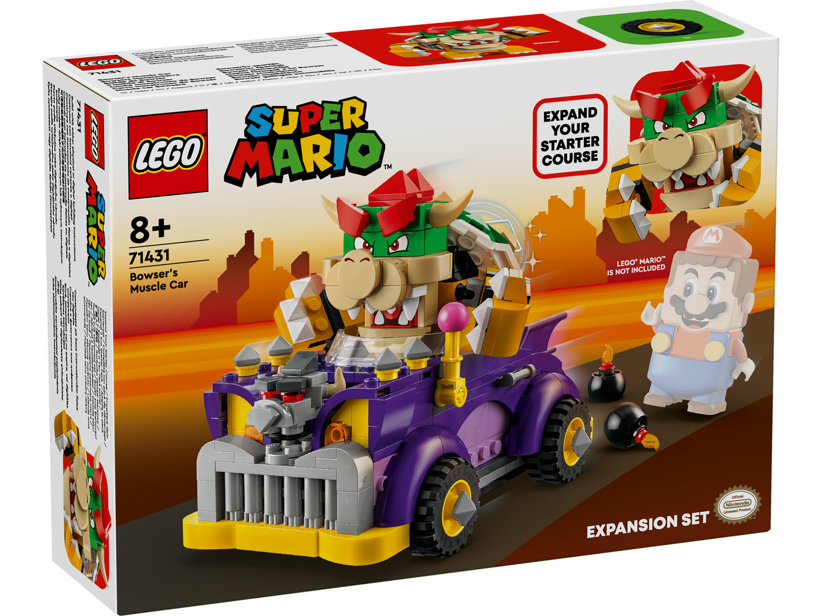 LEGO® Super Mario 71431 - Bowsers Monsterkarre – Erweiterungsset