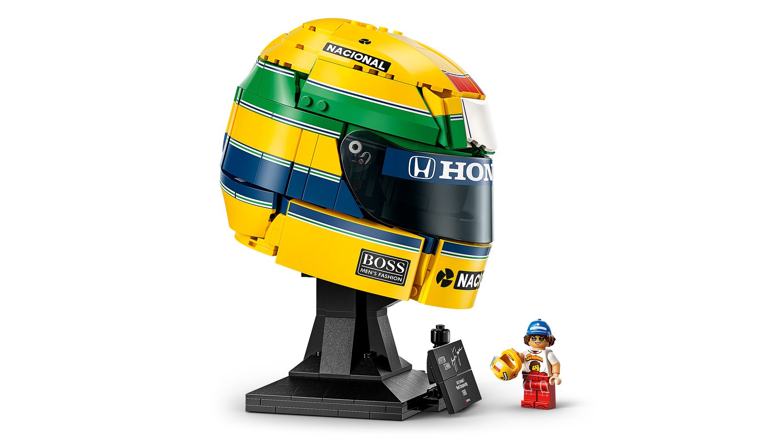 LEGO 43024 LEGO® Editions 43024 - Ayrton Senna Helm – Detailansicht 4