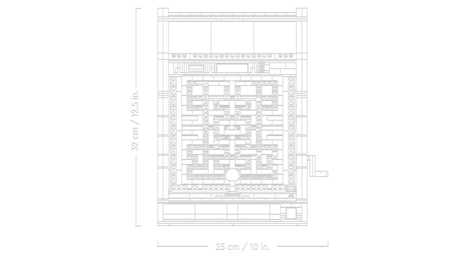 LEGO 10323 LEGO® Icons 10323 - PAC-MAN Spielautomat – Detailansicht 3