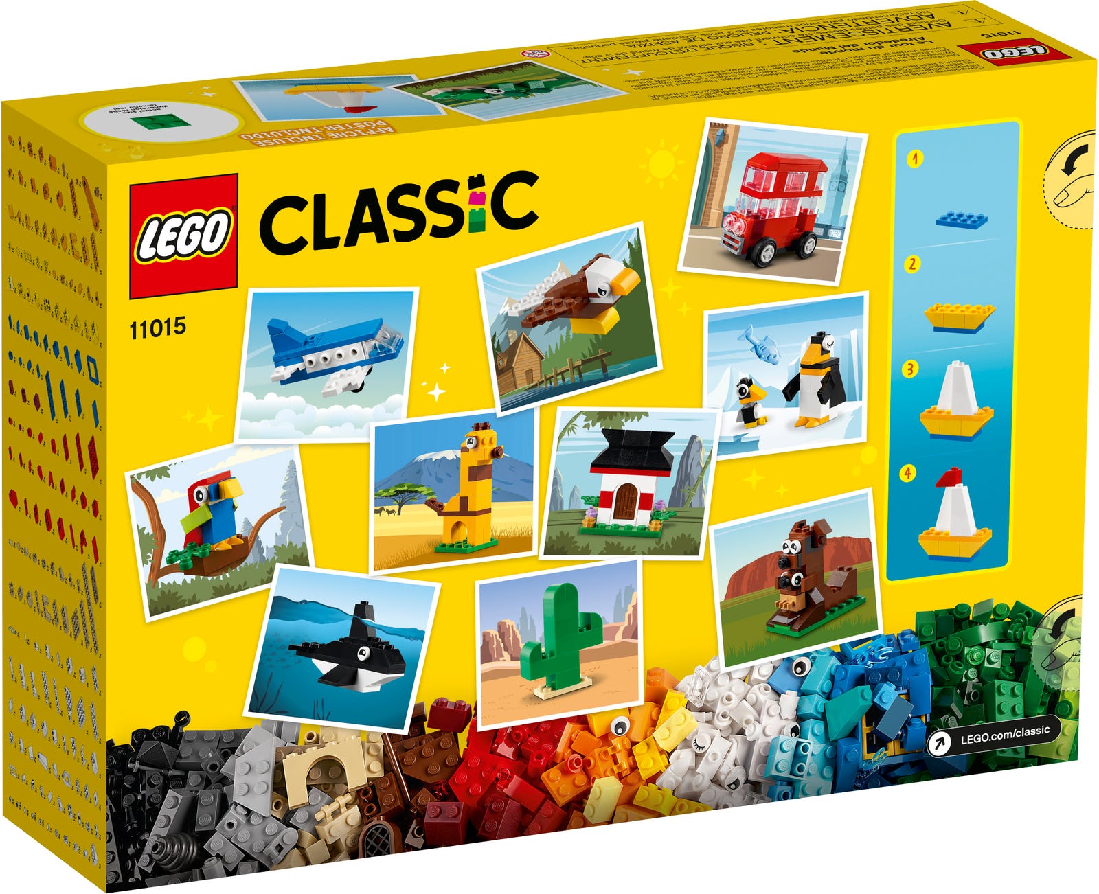 LEGO® Classic 11015 - Einmal um die Welt