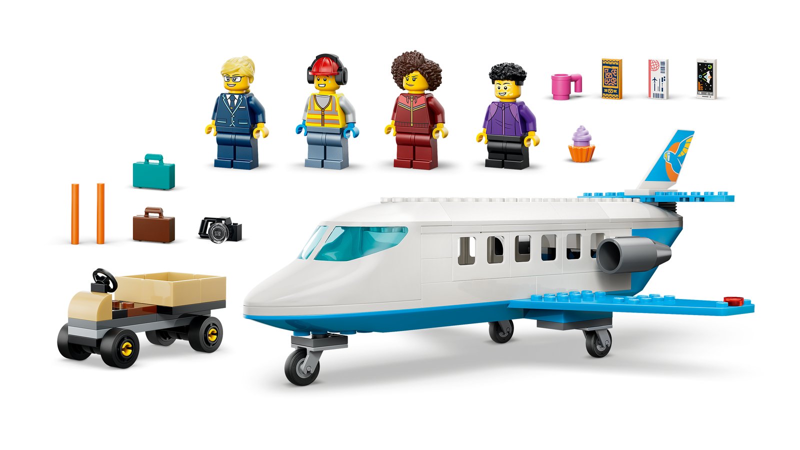 LEGO 60492 LEGO® City 60492 - Passagierjet – Detailansicht 3