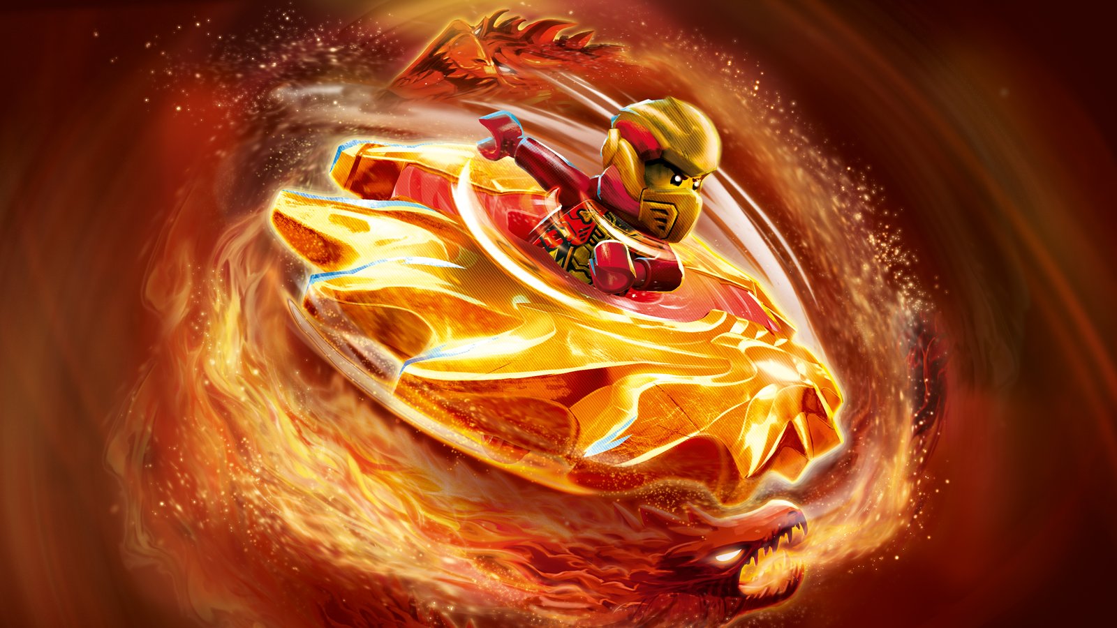 LEGO 71823 LEGO® Ninjago 71823 - Kais Drachen-Spinjitzu-Spinner – Primaeres Produktbild