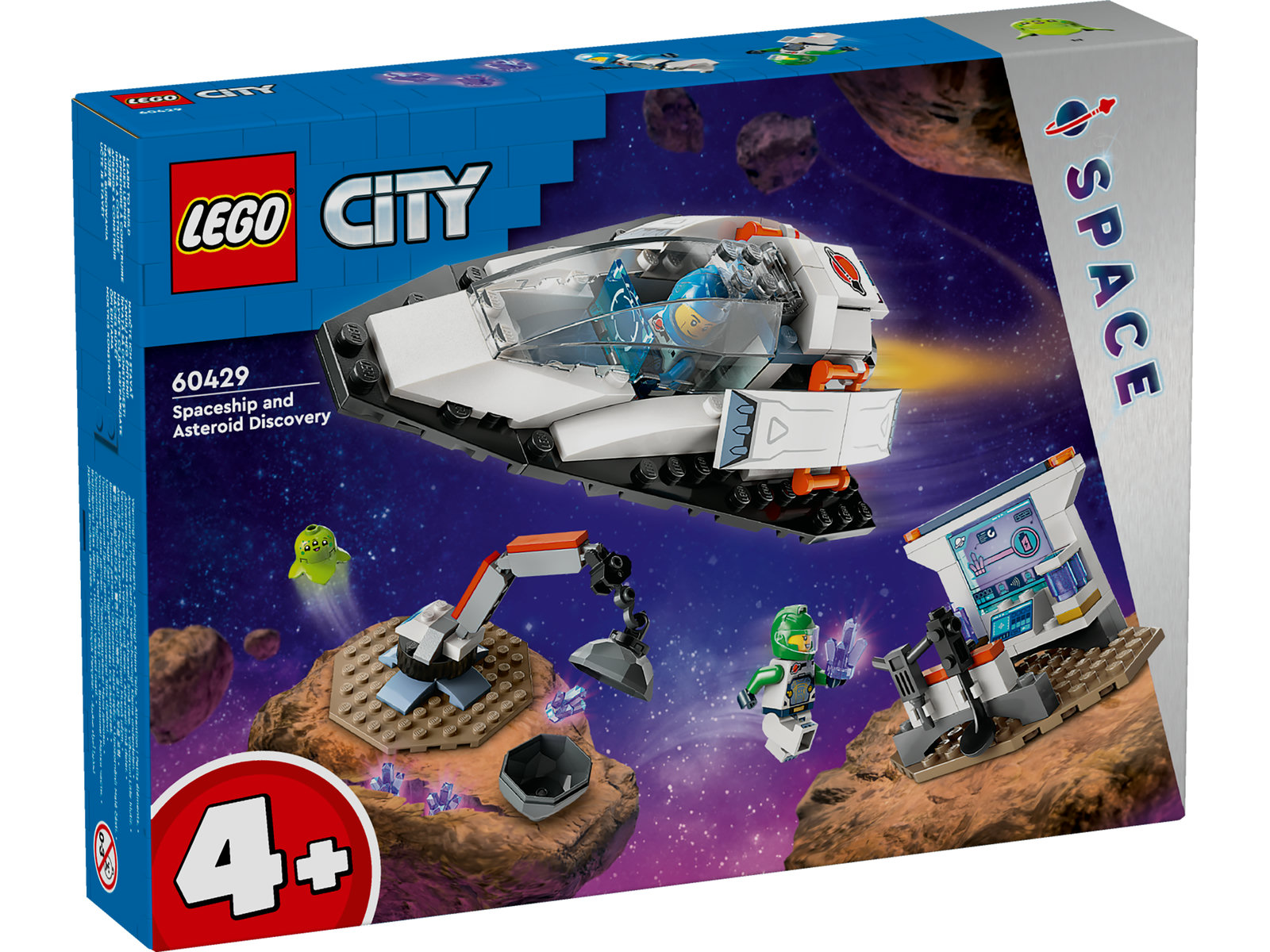 LEGO® City 60429 - Bergung eines Asteroiden im Weltall LEGO® City 60429 - Bergung eines Asteroiden im Weltall