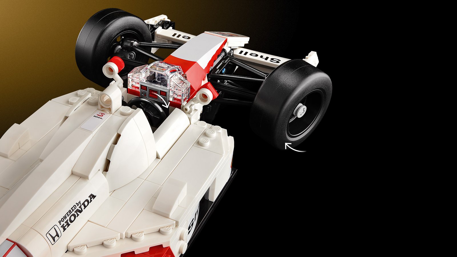 LEGO 10330 LEGO® Icons 10330 - McLaren MP4/4 & Ayrton Senna – Detailansicht 5