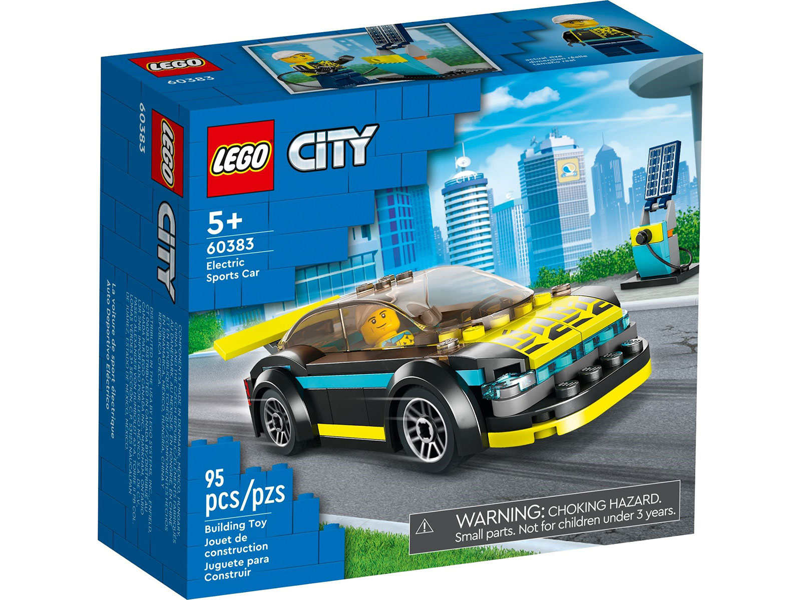 LEGO® City 60383 - Elektro-Sportwagen LEGO® City 60383 - Elektro-Sportwagen - Box Front