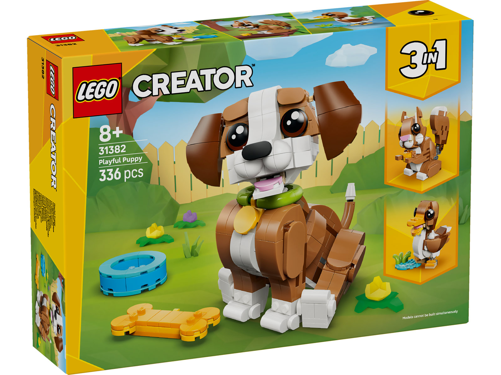 LEGO® Creator 31382 - Niedliche Tiere: Verspielter Welpe