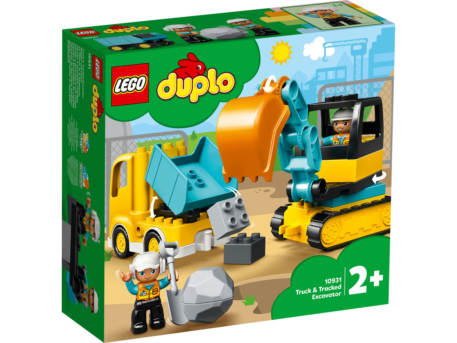 LEGO® DUPLO Town 10931 - Bagger und Laster