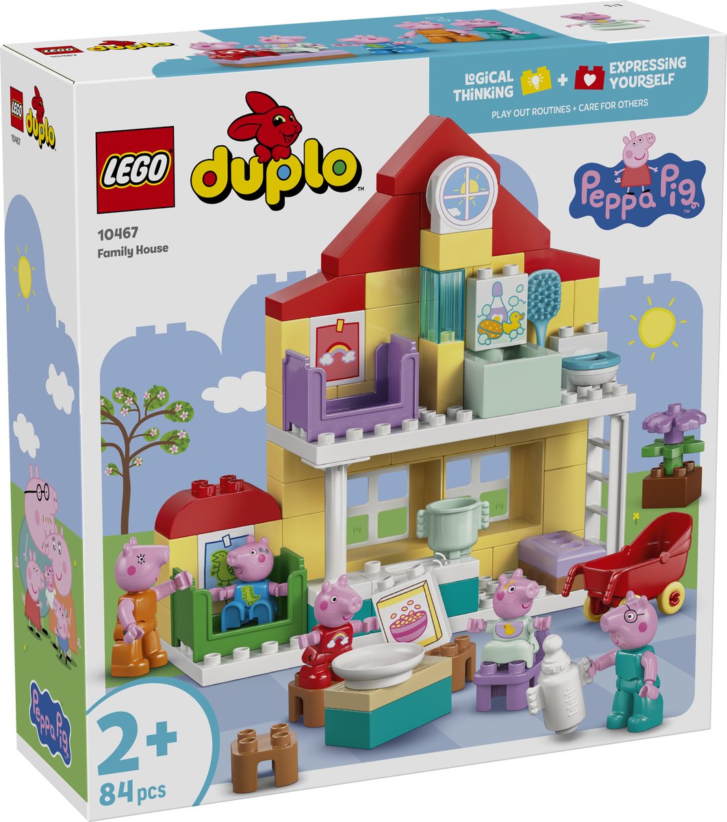 LEGO® DUPLO® Peppa Wutz 10467 - Familienhaus