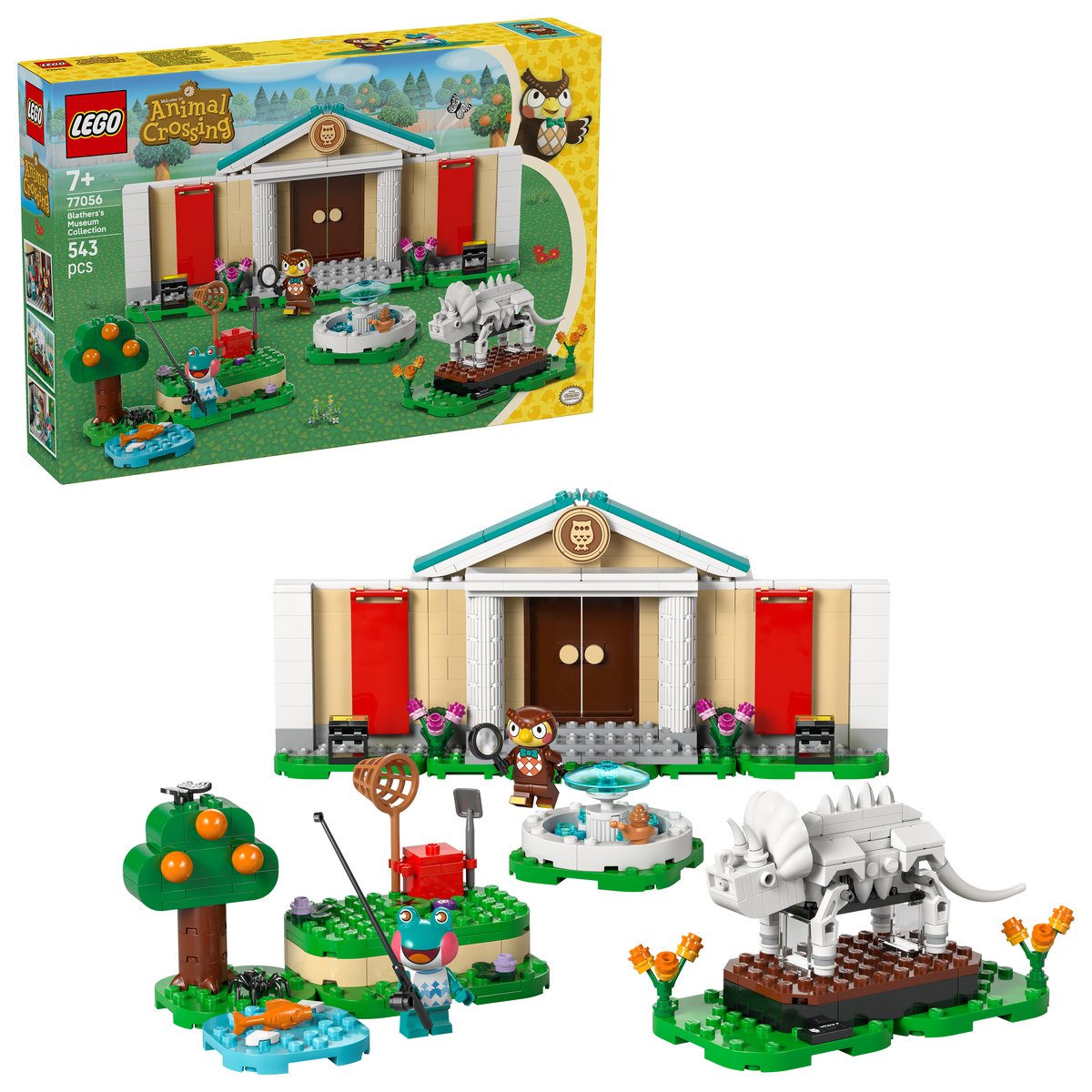 LEGO 77056 LEGO® Animal Crossing 77056 - Eugens Museumssammlung – Box & Produkt