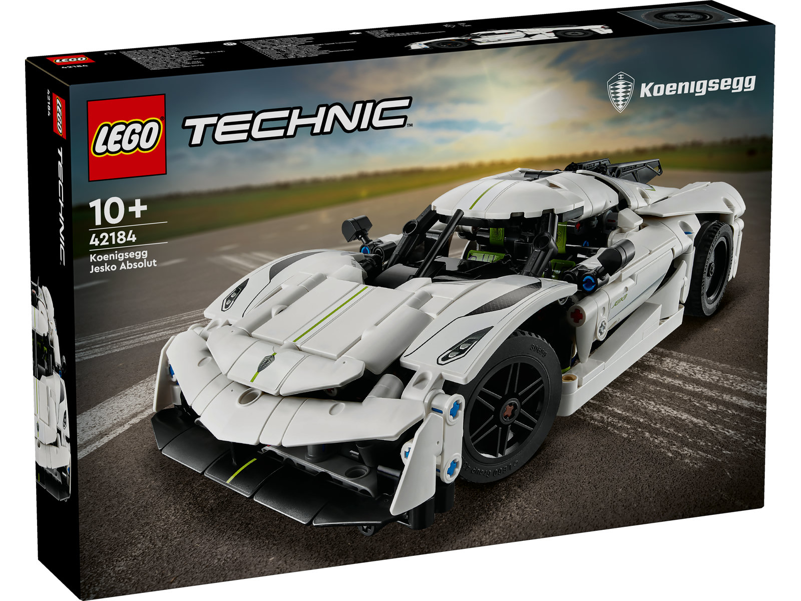 LEGO® Technic 42184 - Koenigsegg Jesko Absolut Supersportwagen in Weiß LEGO® Technic 42184 - Koenigsegg Jesko Absolut Supersportwagen in Weiß