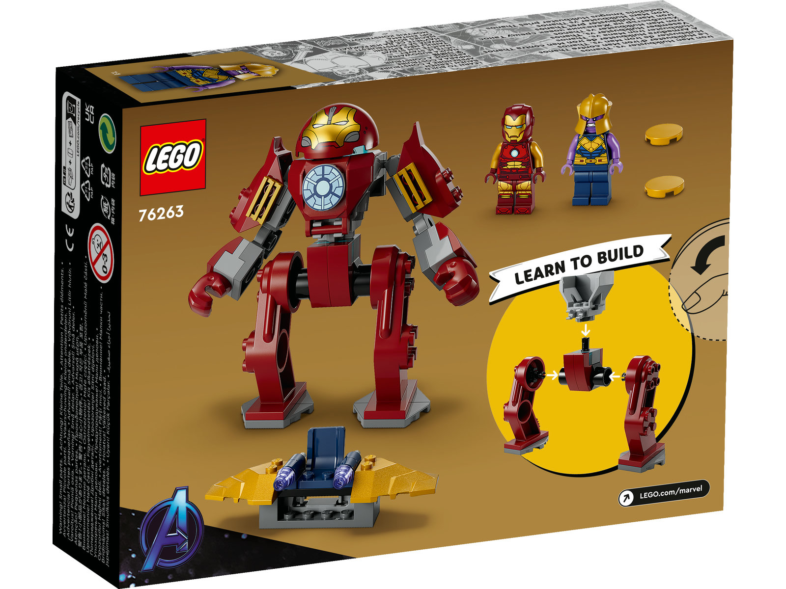 LEGO® Marvel 76263 - Iron Man Hulkbuster vs. Thanos