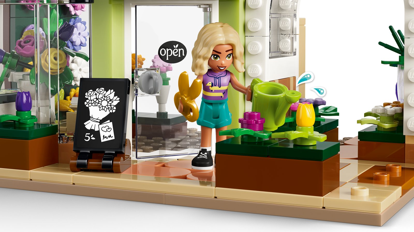 LEGO 42693 LEGO® Friends 42693 - Kreativer Blumenladen – Detailansicht 6