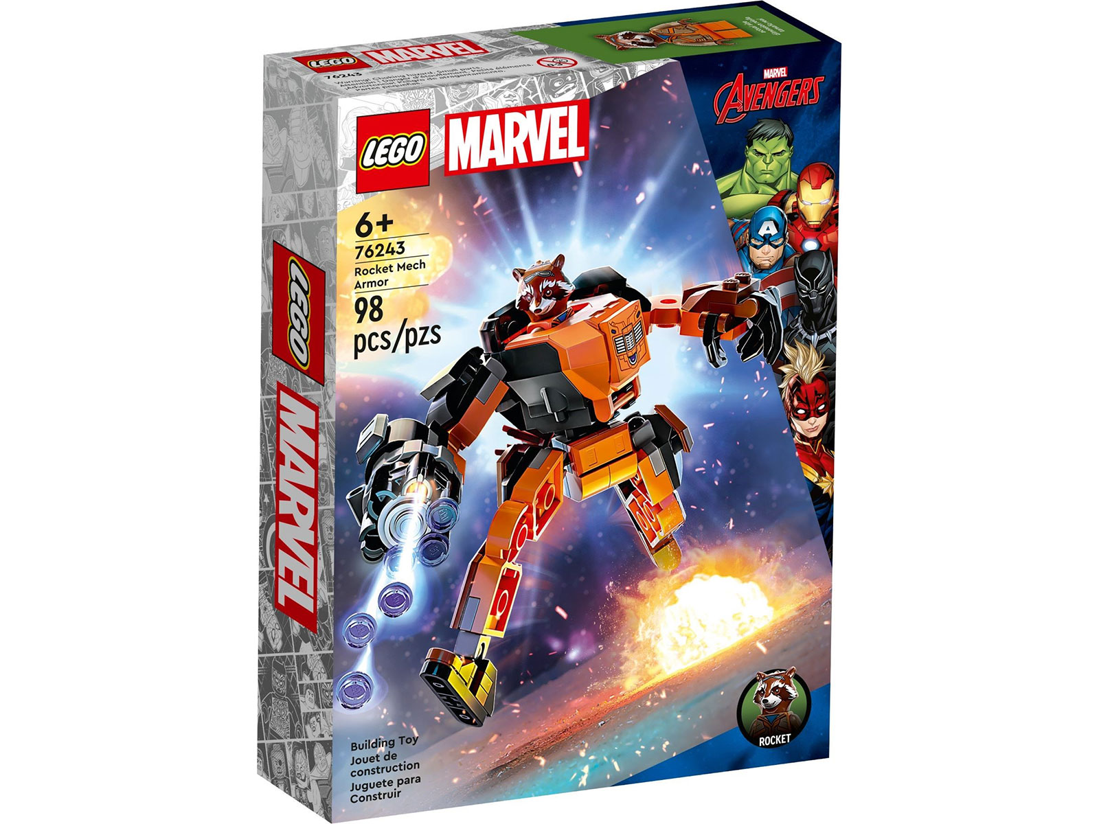 LEGO® Marvel 76243 - Rocket Mech LEGO® Marvel 76243 - Rocket Mech