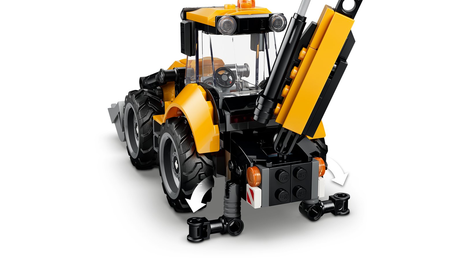 LEGO 60480 LEGO® City 60480 - Gelber Baggerlader – Detailansicht 5