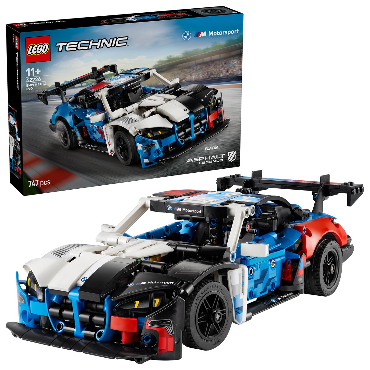 LEGO 42226 LEGO® Technic 42226 - BMW M4 GT3 EVO Rennwagen – Box & Produkt