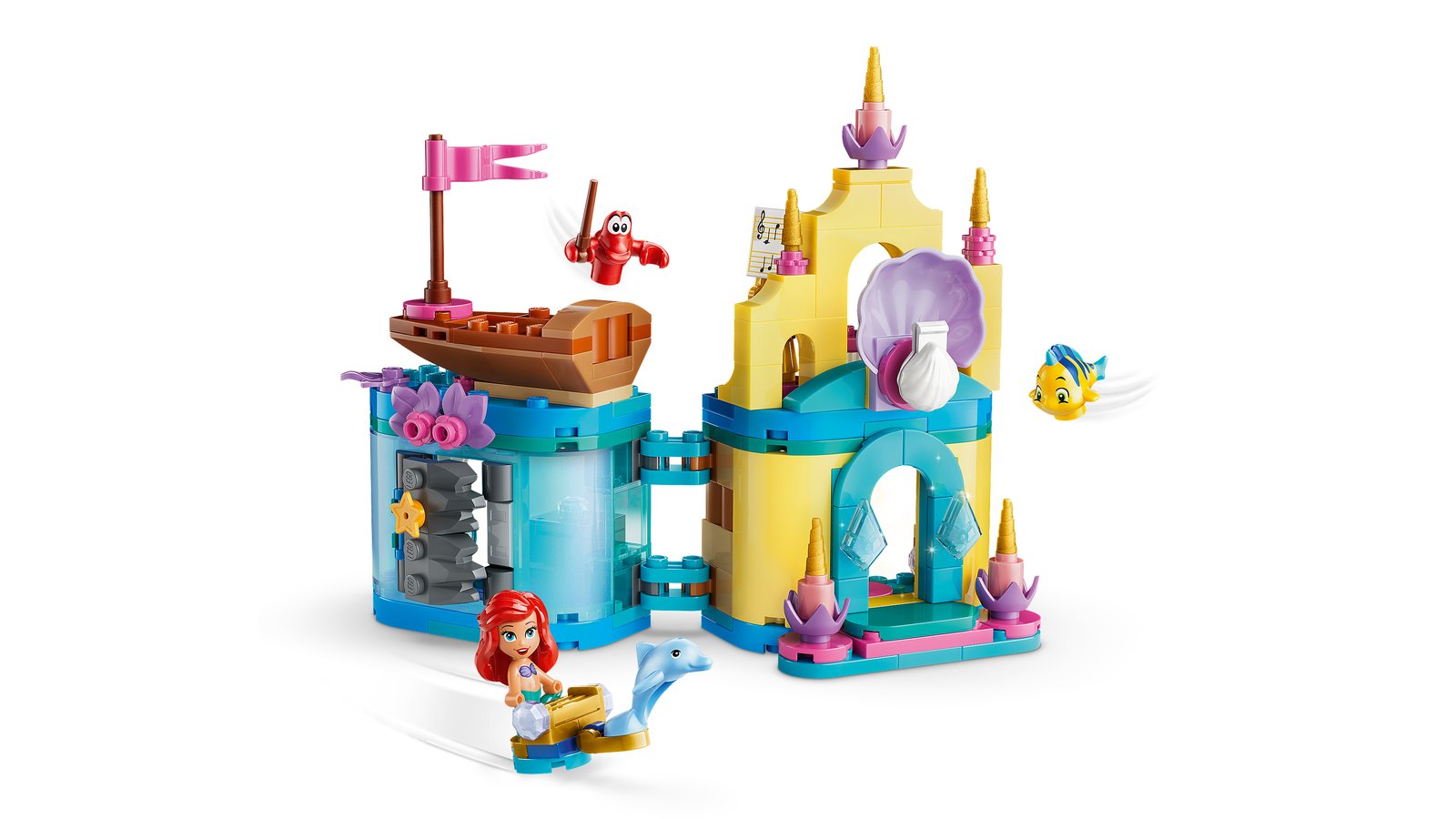 LEGO 43285 LEGO® Disney Princess 43285 - Arielles Magisches Mini-Schloss – Primaeres Produktbild