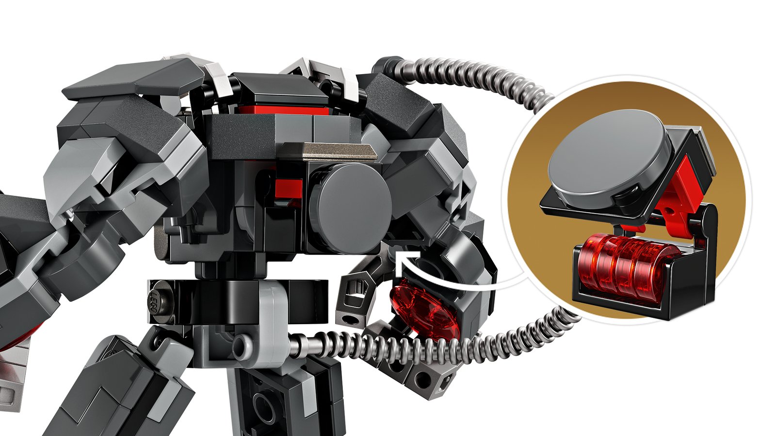 LEGO 76277 LEGO® Marvel 76277 - War Machine Mech – Detailansicht 3
