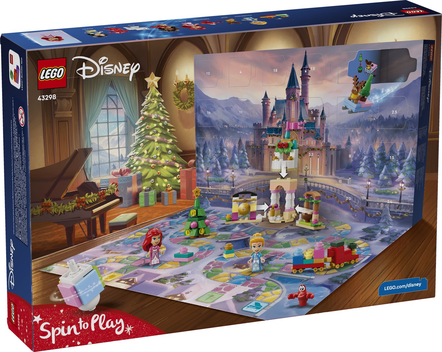 LEGO 43298 LEGO® │ Disney Princess 43298 - Adventskalender 2026 – Verpackung hinten