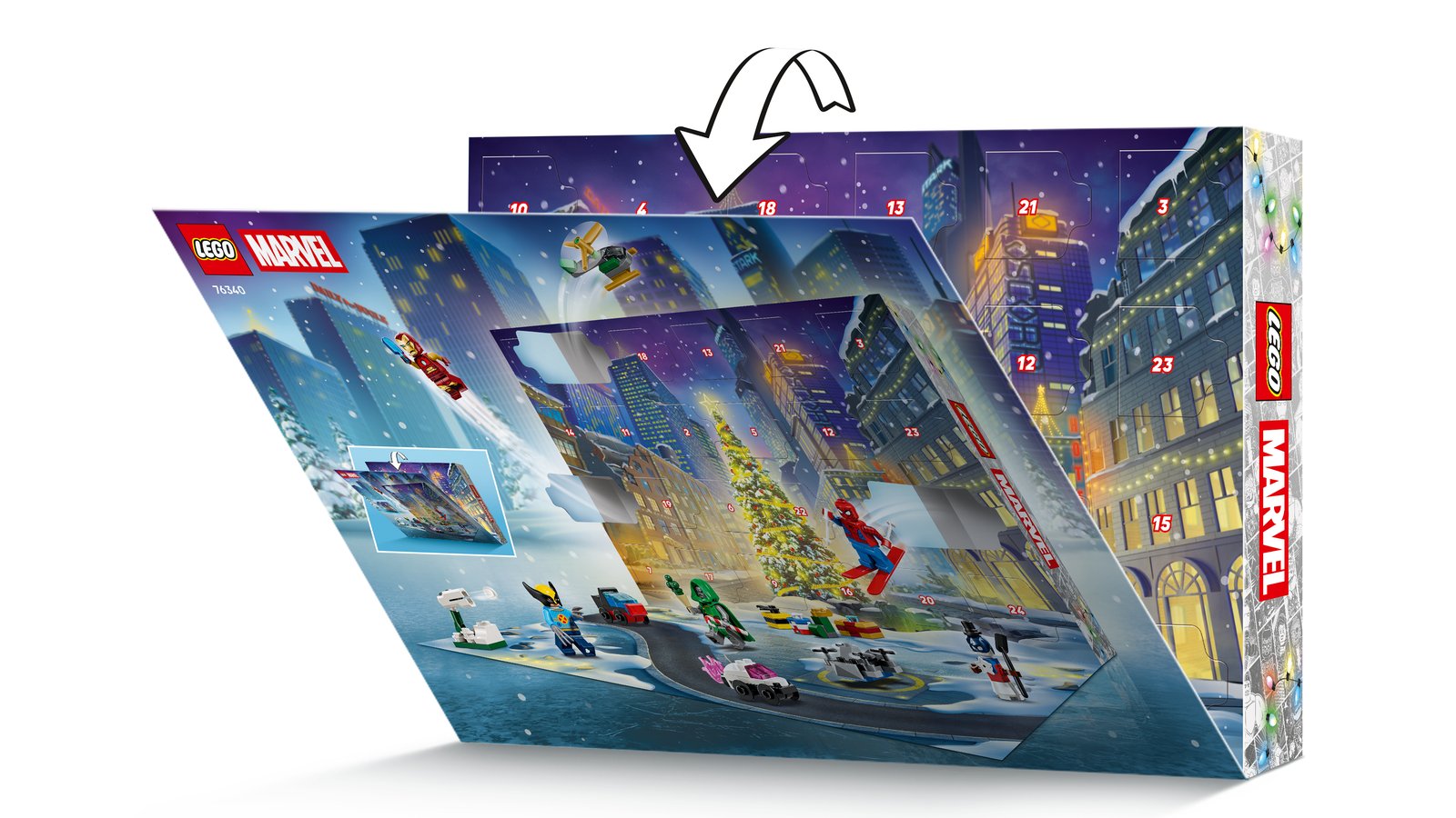 LEGO 76340 LEGO® ǀ Marvel 76340 - Adventskalender 2026 – Detailansicht 3