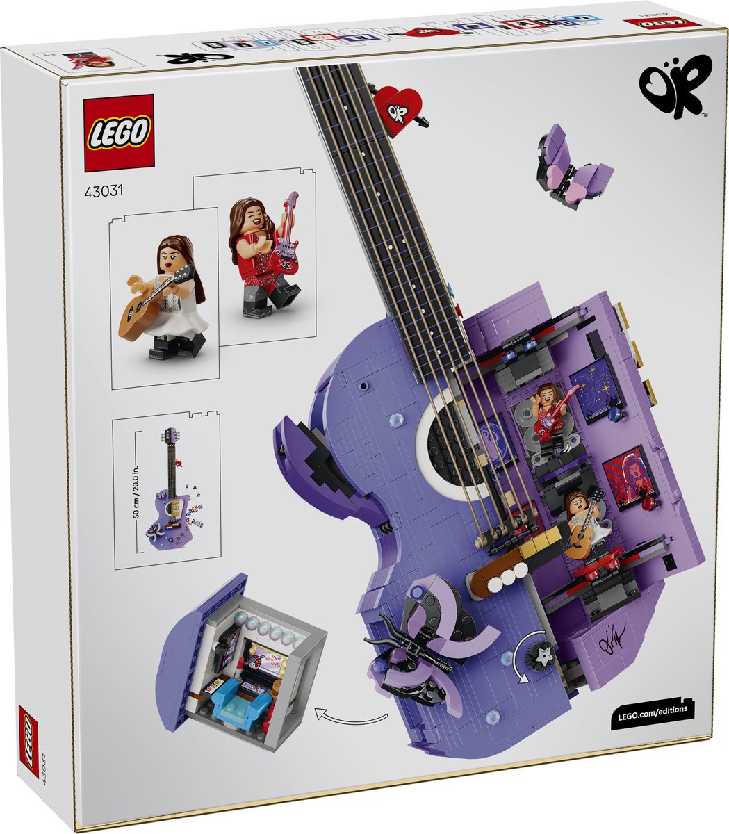 LEGO 43031 LEGO® Editions 43031 - Olivia Rodrigos Gitarre – Verpackung hinten