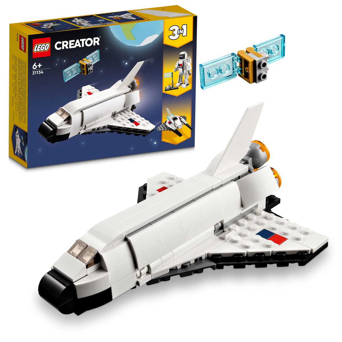 LEGO 31134 LEGO® Creator 31134 - Spaceshuttle – Box & Produkt