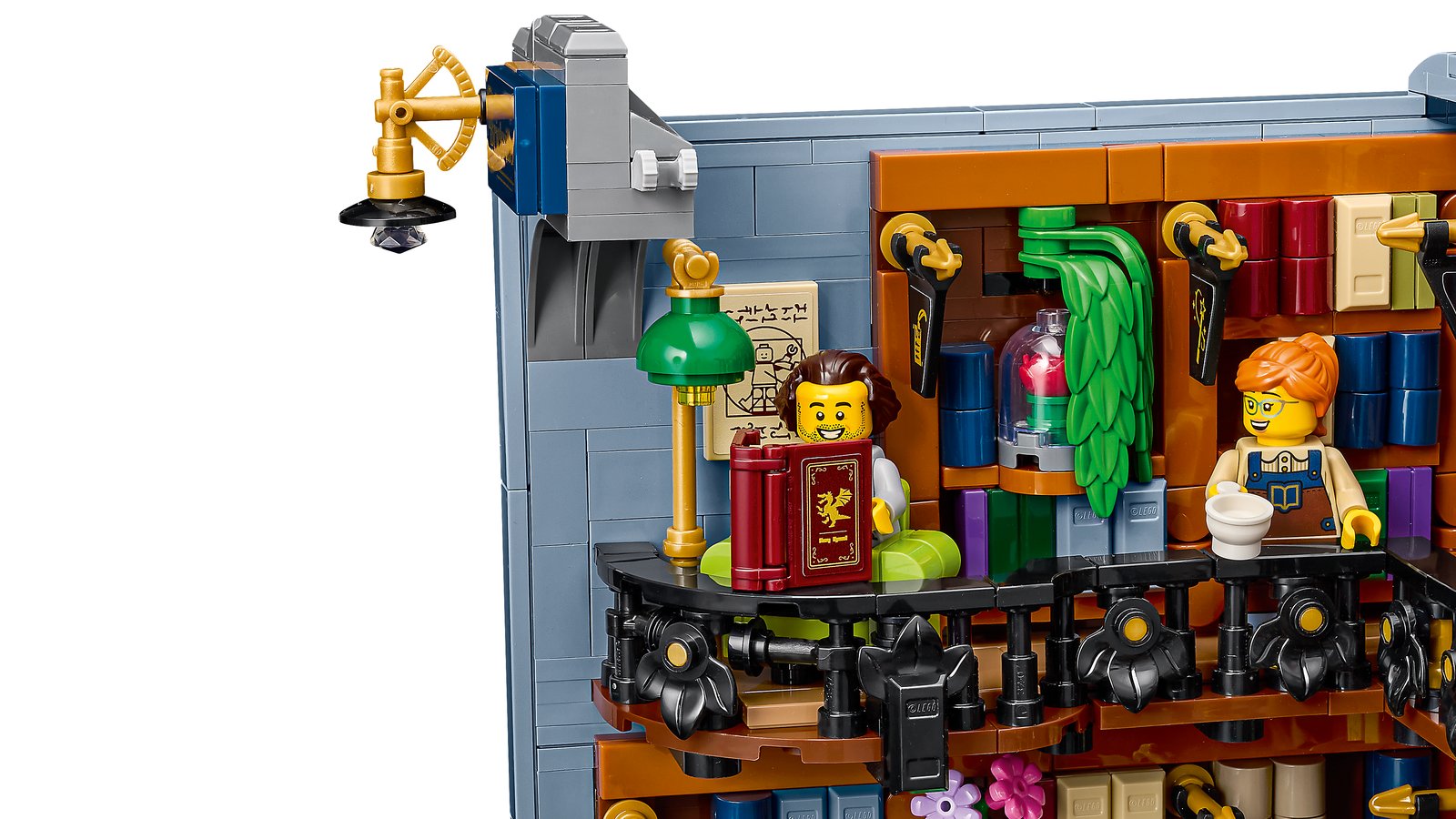 LEGO 11379 LEGO® Icons 11379 - Buchladen: Buchstütze – Detailansicht 6