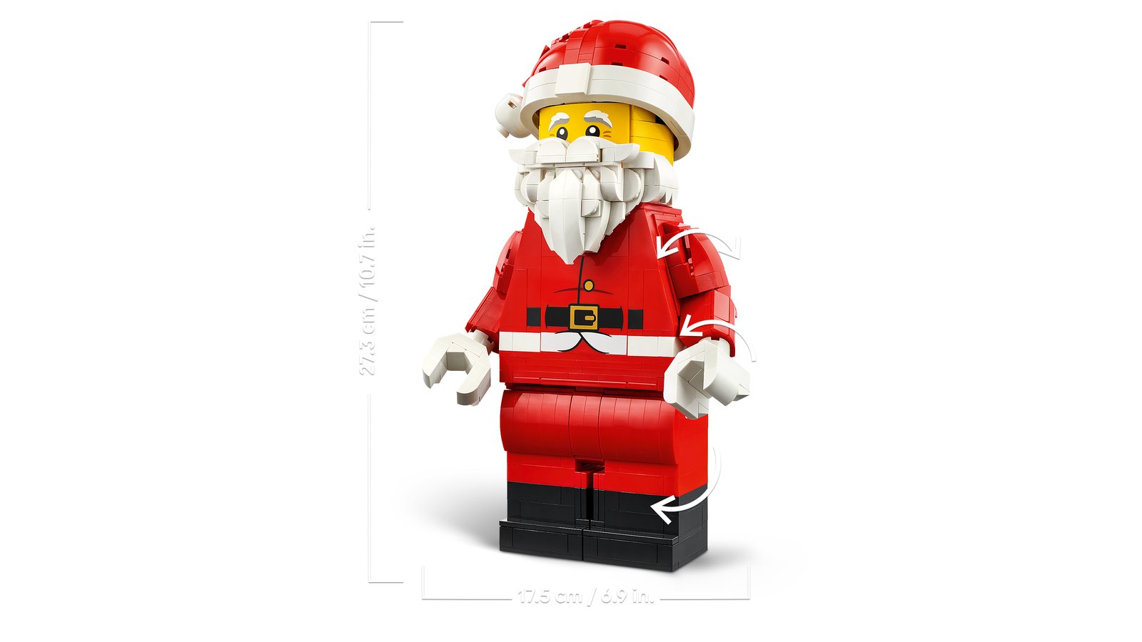 LEGO 40820 LEGO® LEGO Iconic 40820 - Große Weihnachtsmann-Minifigur – Detailansicht 2