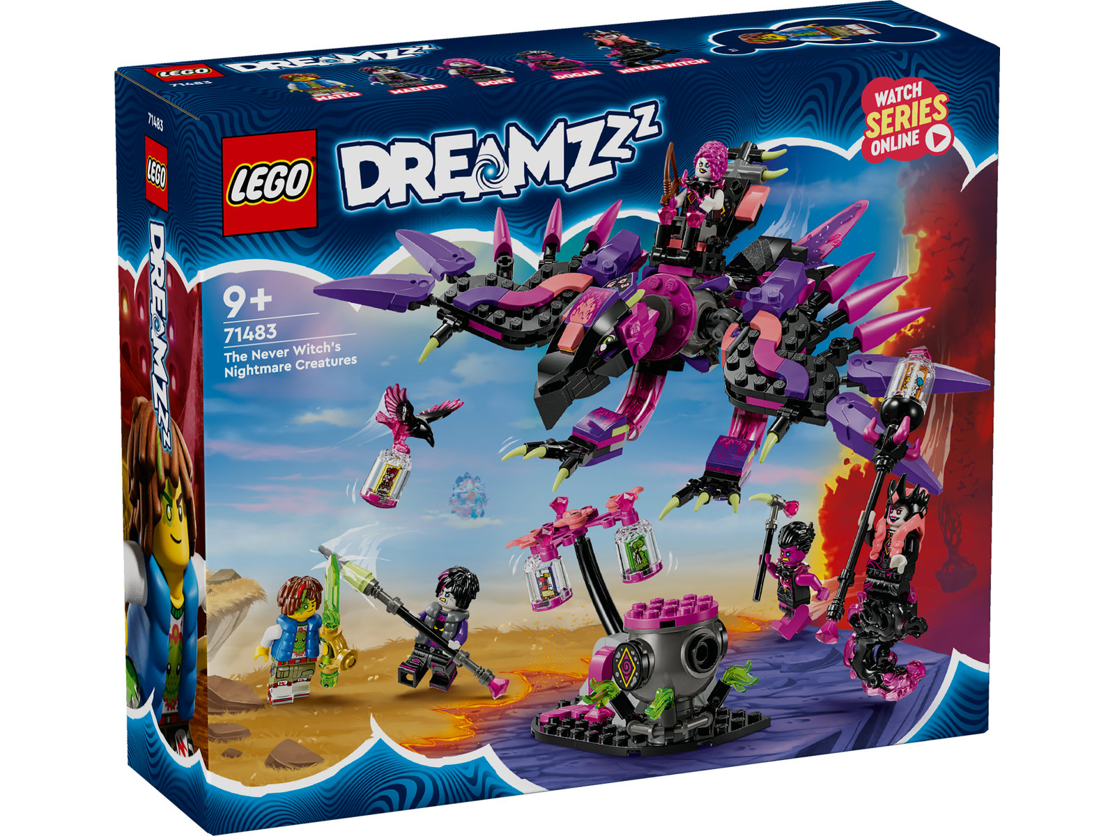 LEGO® DREAMZzz 71483 - Die Albtraumkreaturen der Nimmerhexe LEGO® DREAMZzz 71483 - Die Albtraumkreaturen der Nimmerhexe