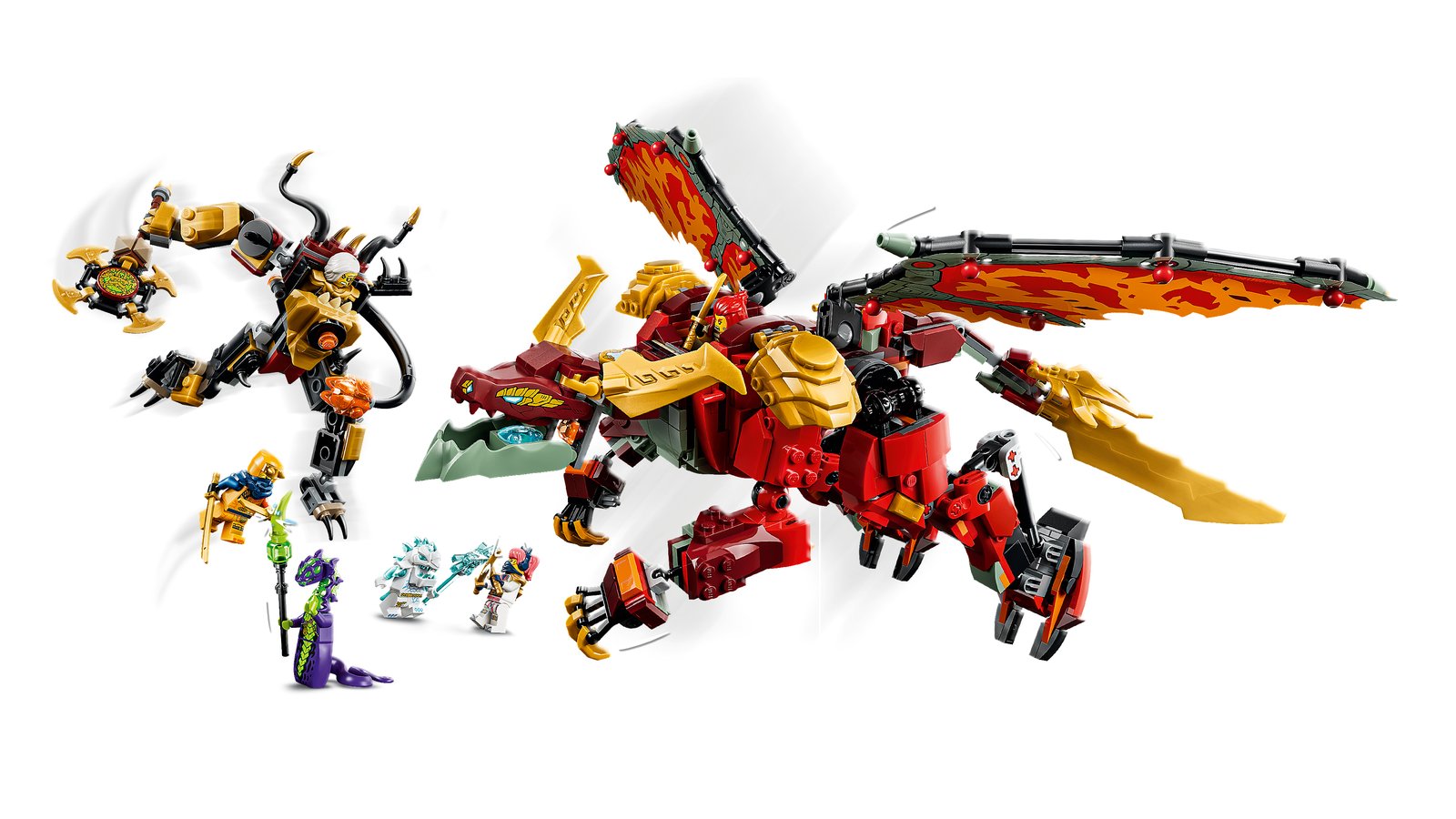 LEGO 71868 LEGO® NINJAGO® 71868 - Wyldfyres Drachenmech – Primäres Produktbild