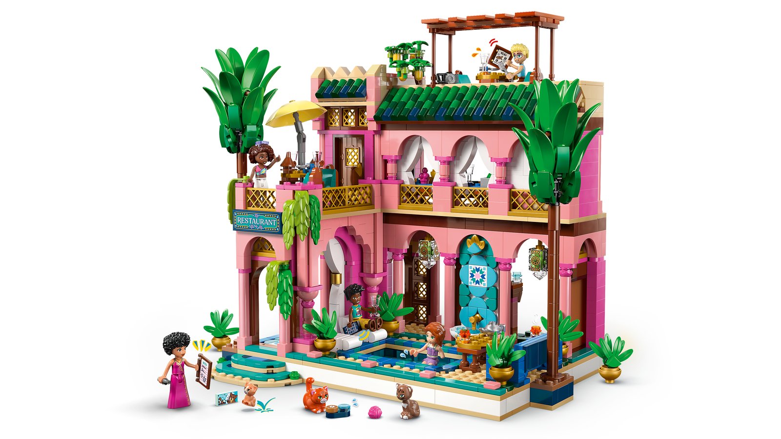 LEGO 42691 LEGO® Friends 42691 - Gartenrestaurant – Primäres Produktbild