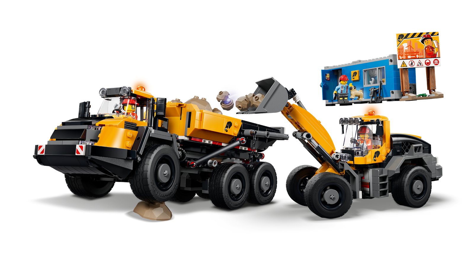 LEGO 60494 LEGO® City 60494 - Kipplaster und Schaufellader – Primäres Produktbild