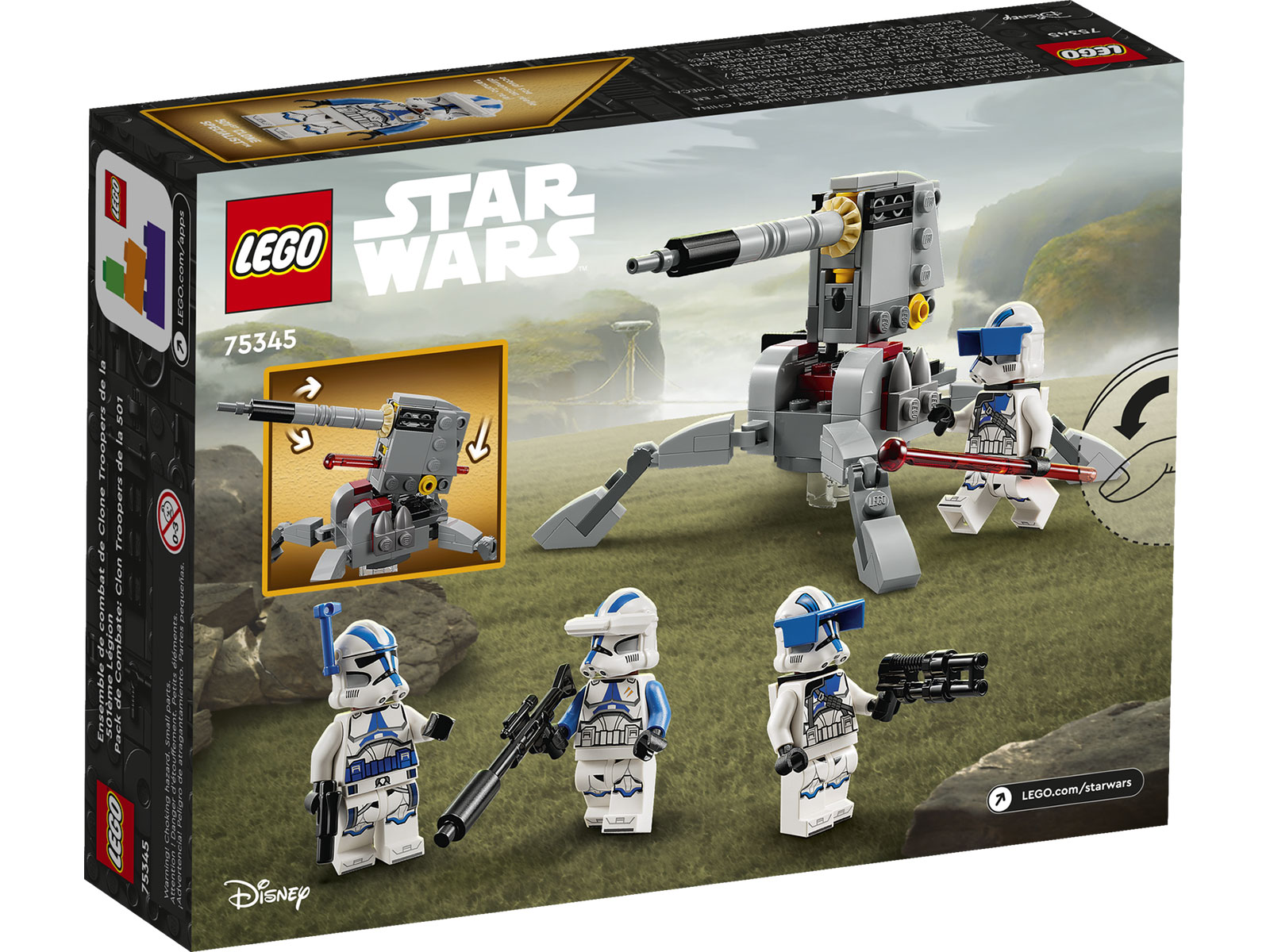 LEGO® Star Wars™ 75345 - 501st Clone Troopers™ Battle Pack