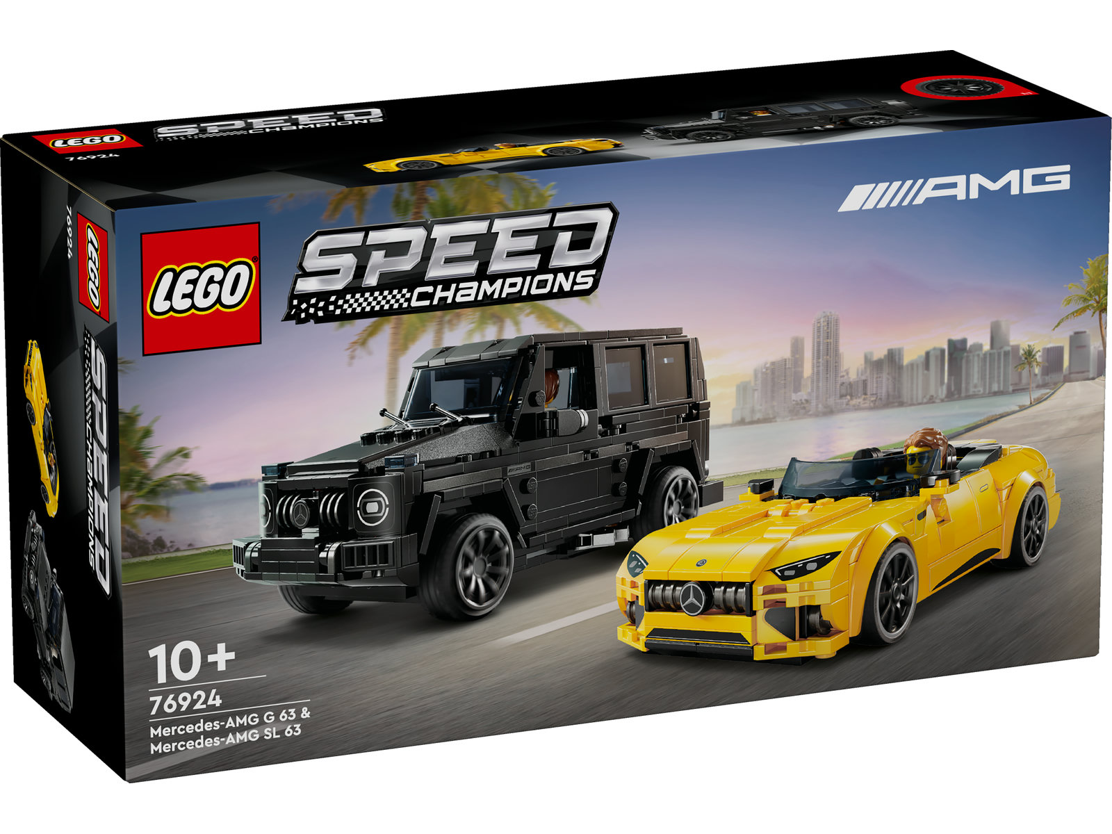 LEGO® Speed Champions 76924 - Mercedes-AMG G 63 & Mercedes-AMG SL 63
